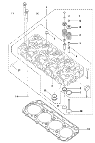 105 - CYLINDER HEAD