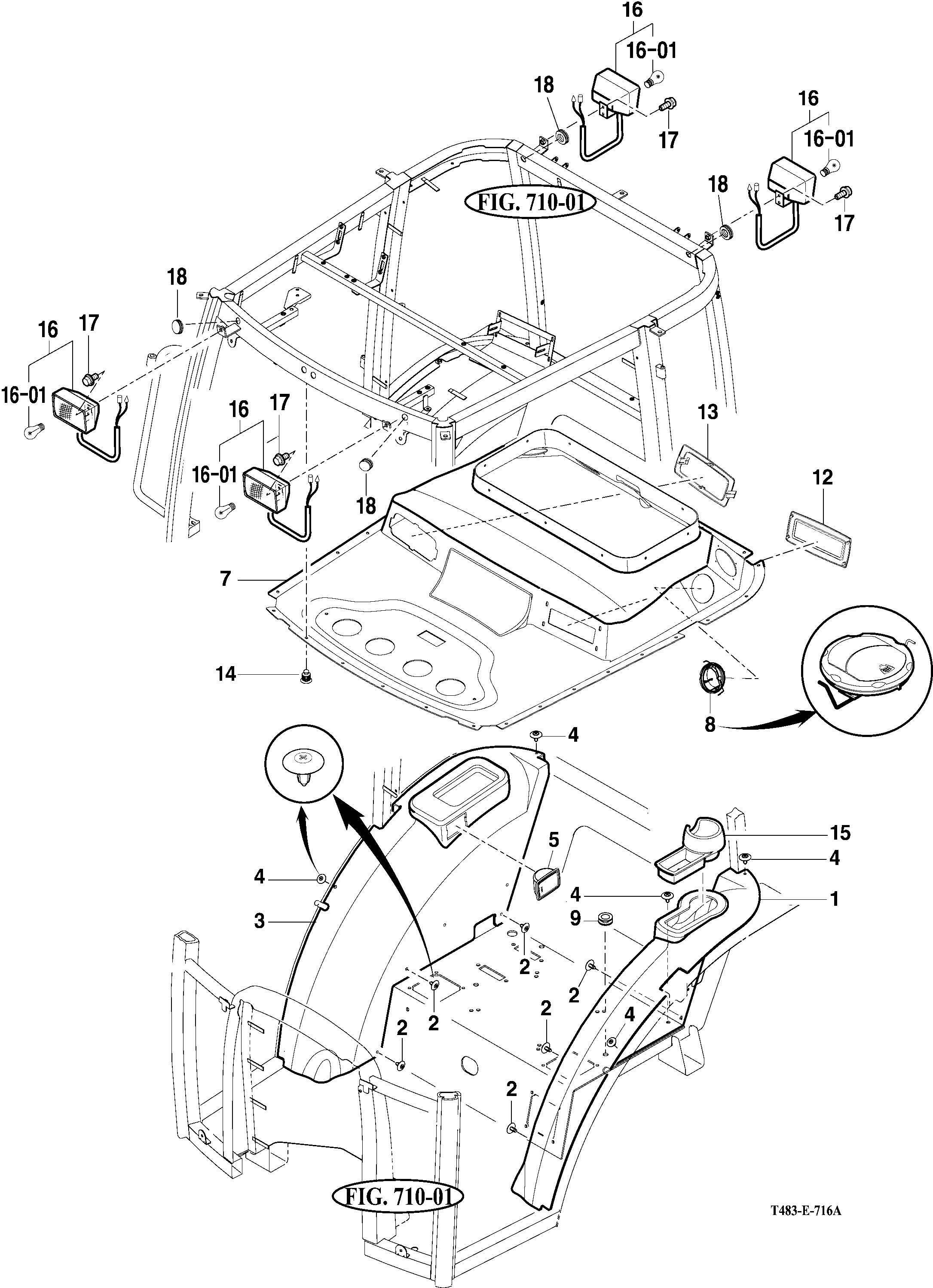 716 - FENDER COVER