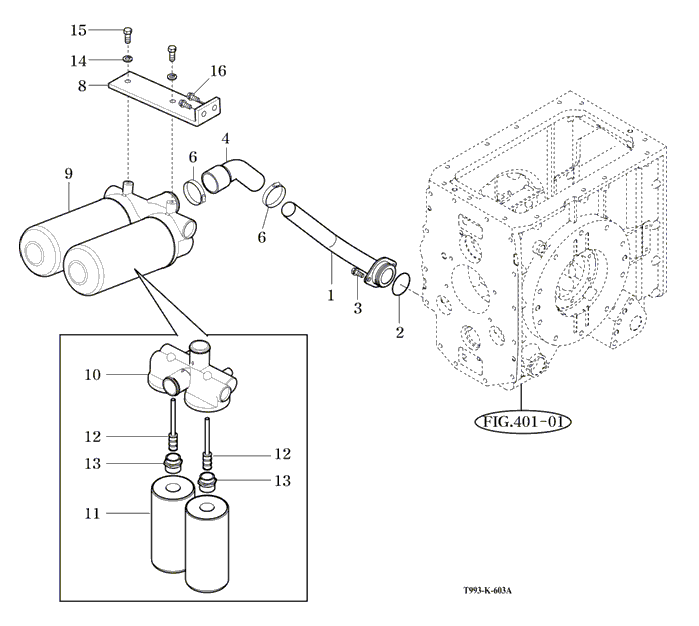 603 - FILTER SUB, SUCTION