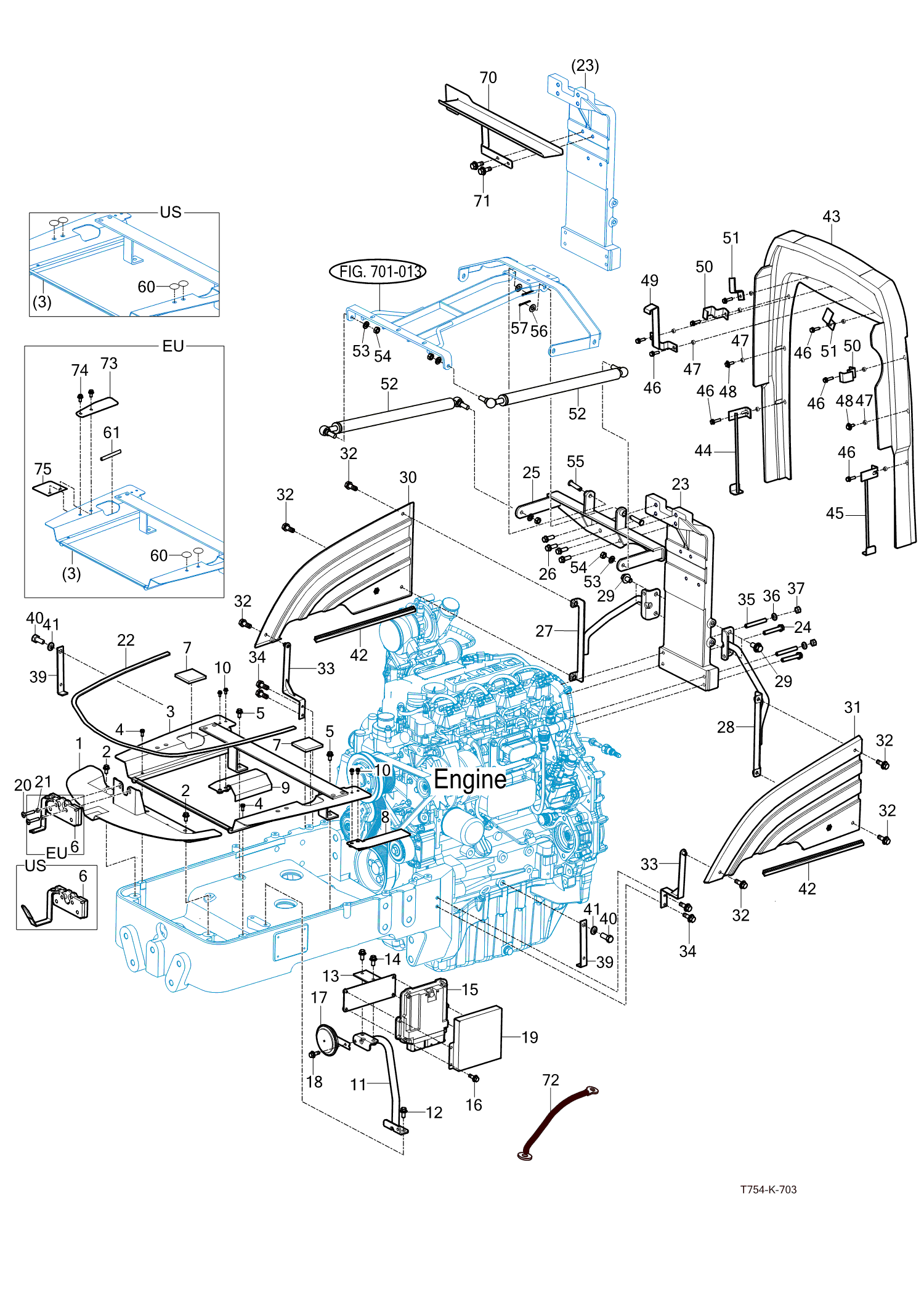 703 - SIDE SUPPORT & FRAME HOOD (2022-01-02 ~)