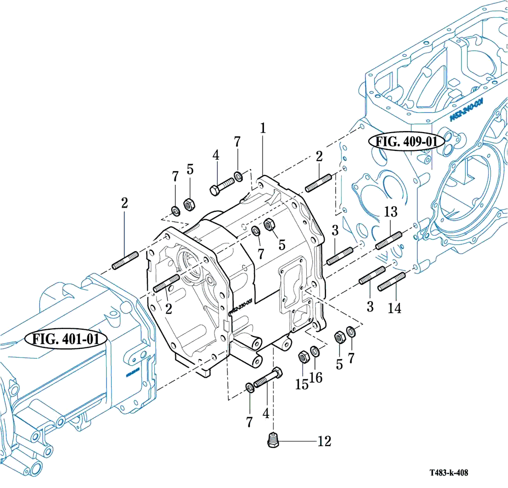 408 - TRANSMISSION MID CASE