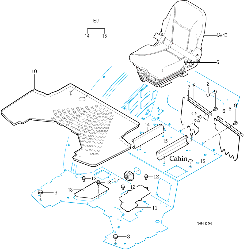 706 - SEAT & MAT