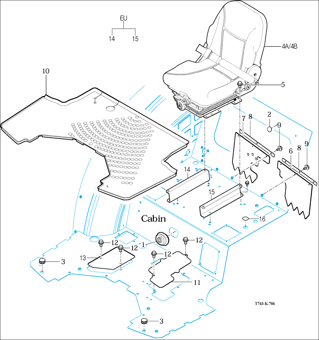 706 - SEAT & MAT