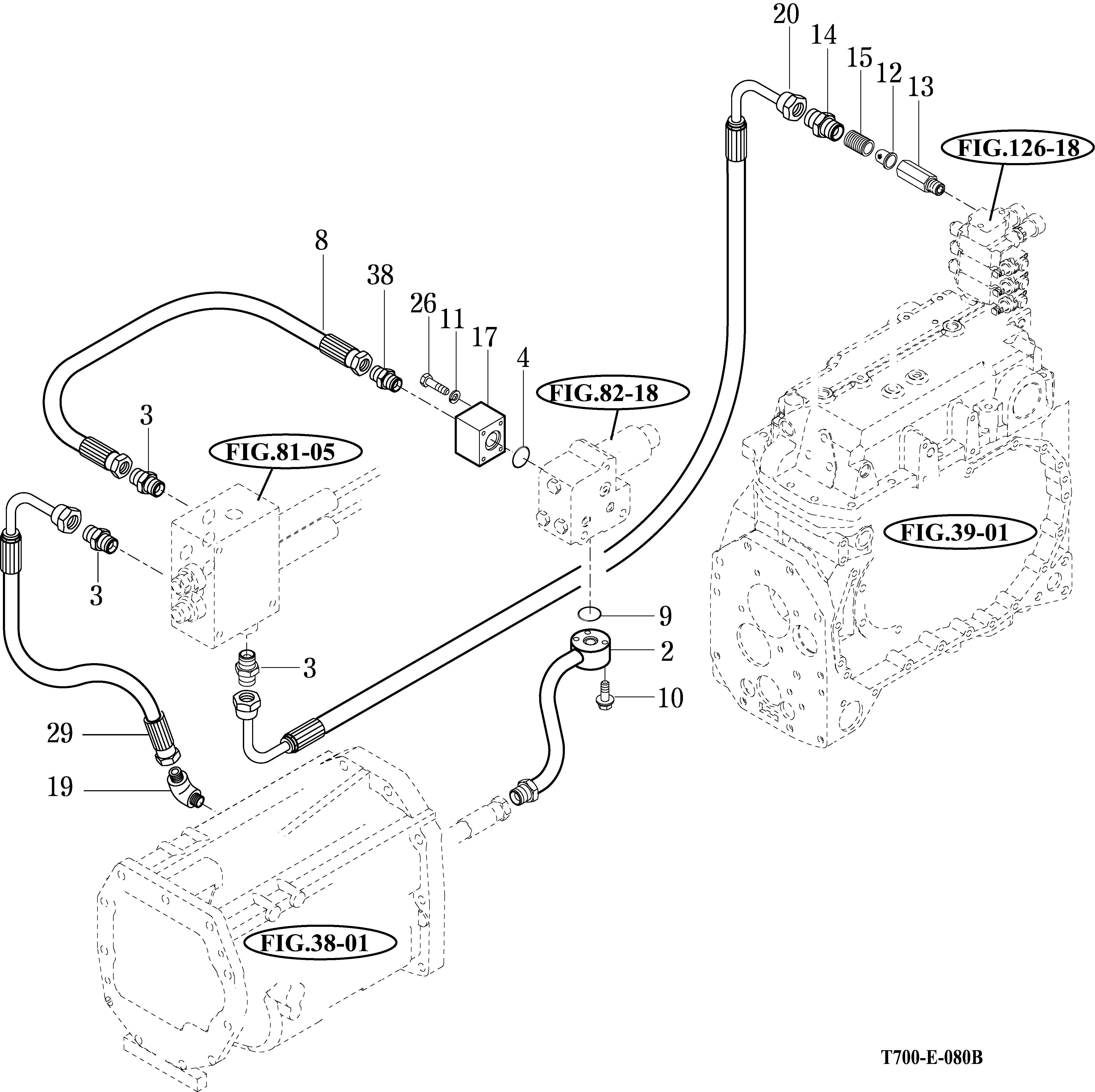 080 - HYDRAULIC HOSE
