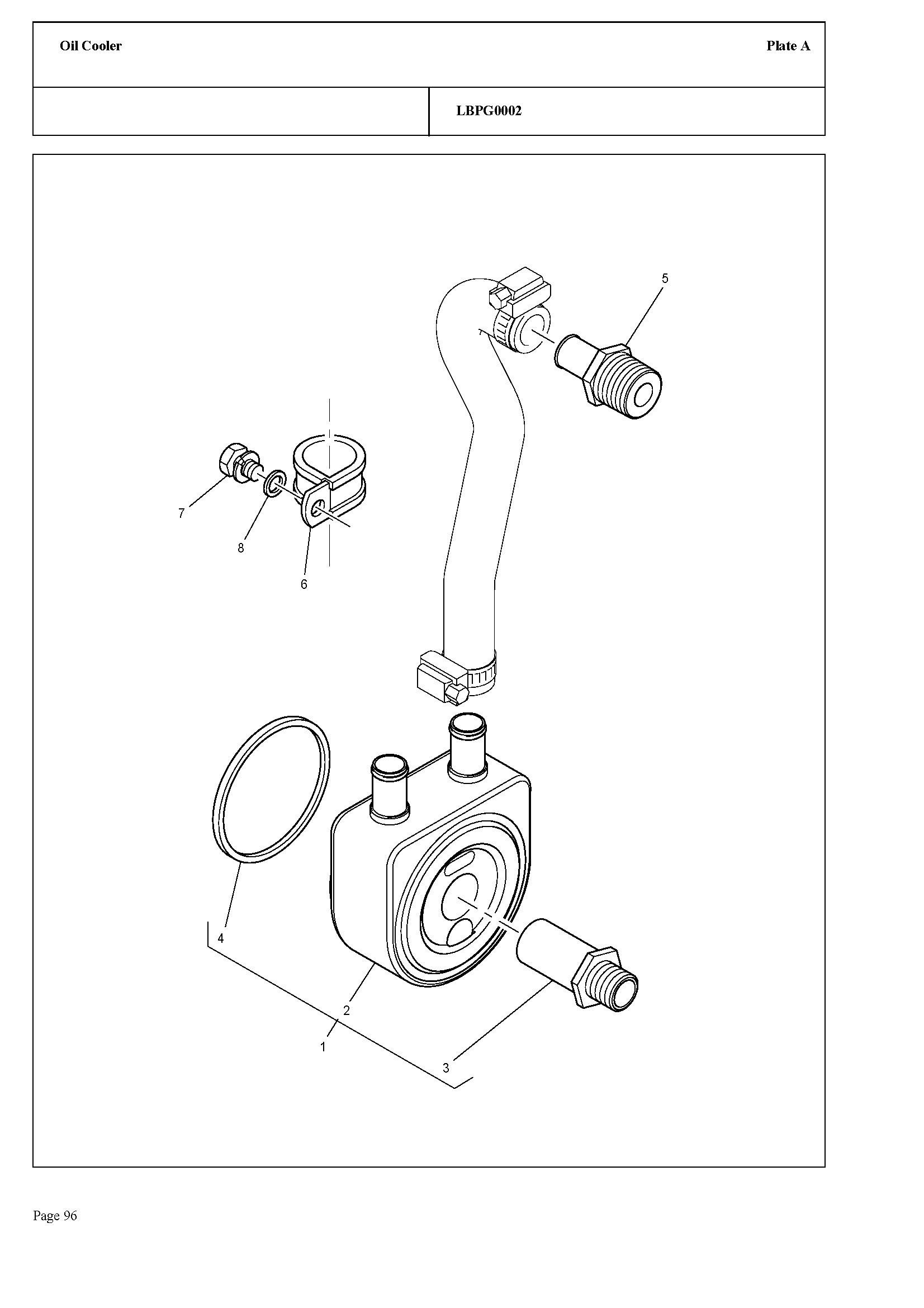 129 - OIL COOLER