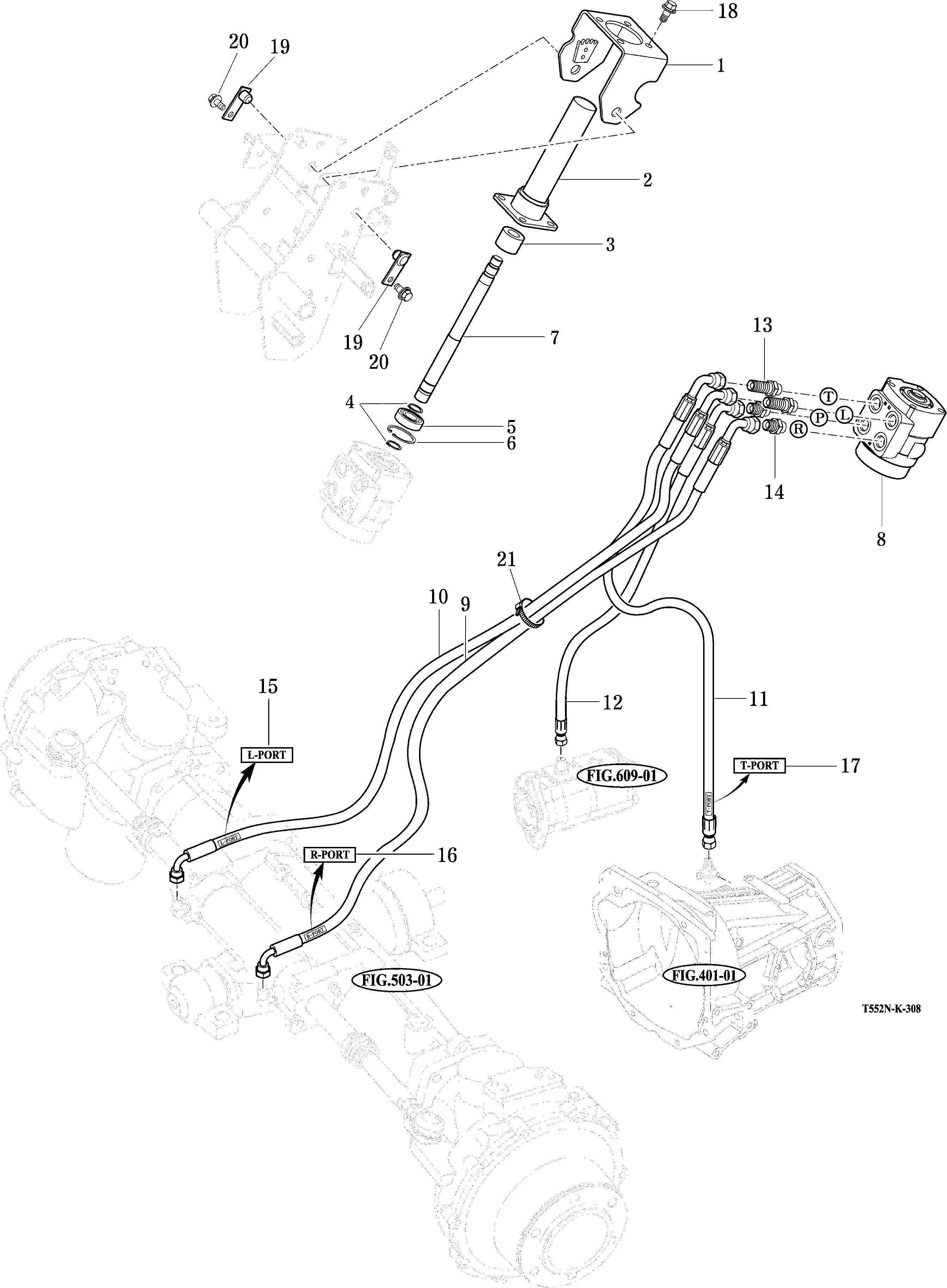 308 - POWER STEERING VALVE