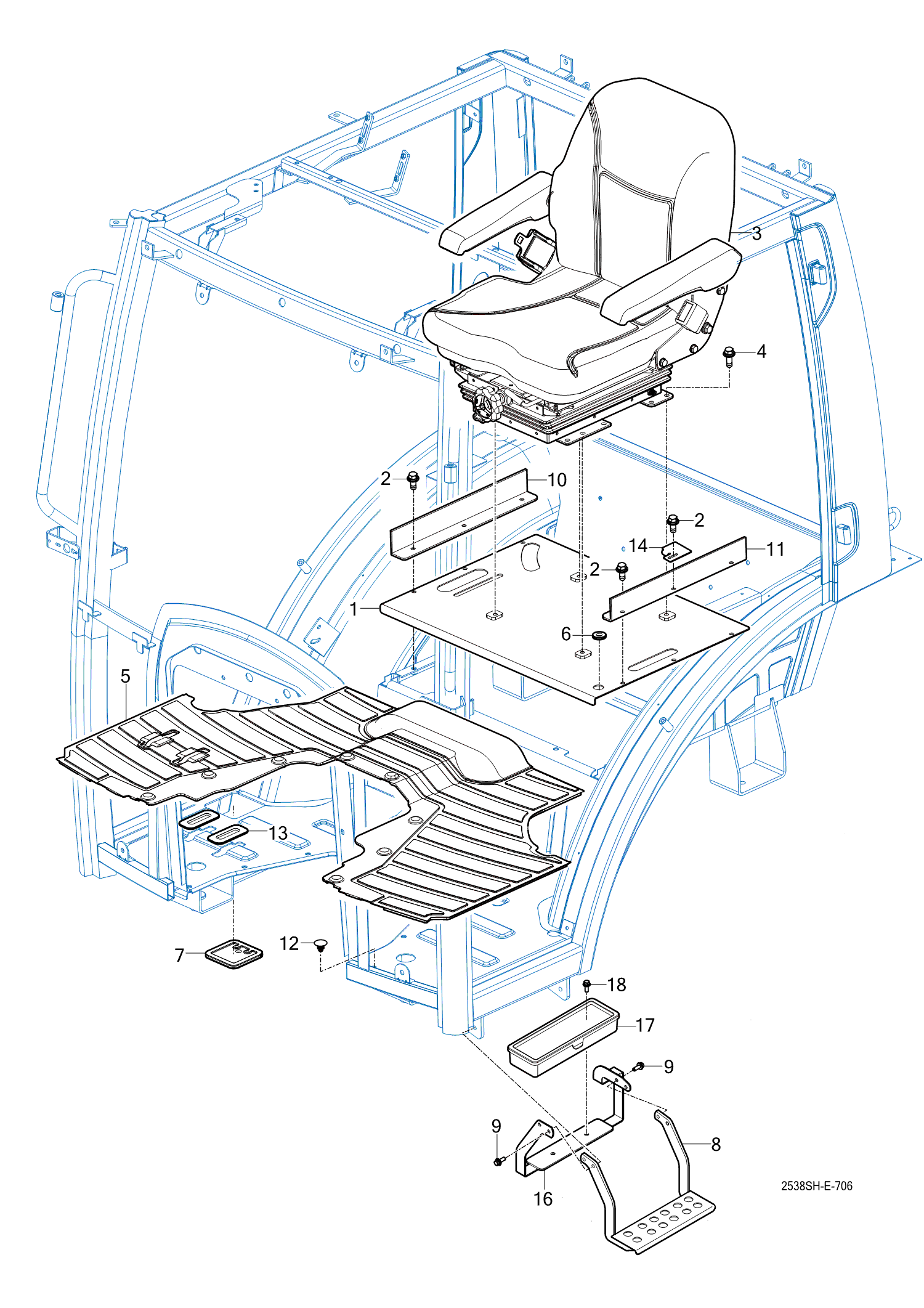 706 - SEAT & MAT