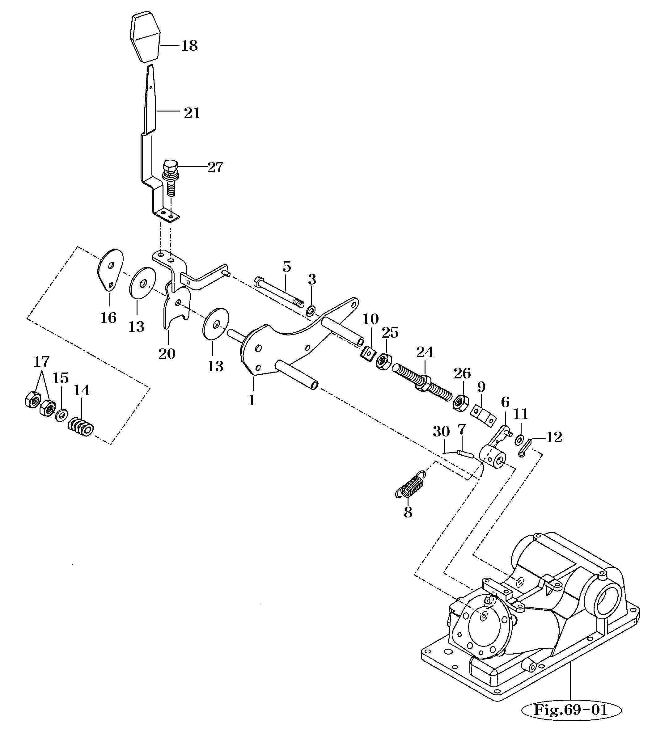 079 - POSITION & DRAFT LEVER