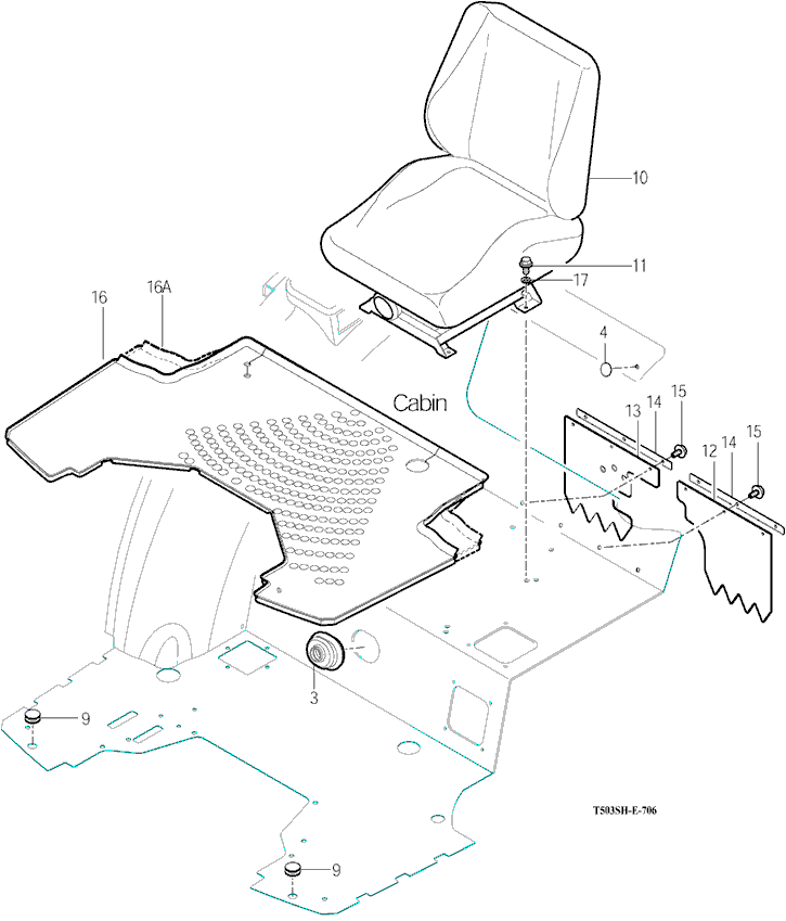 706 - SEAT & MAT