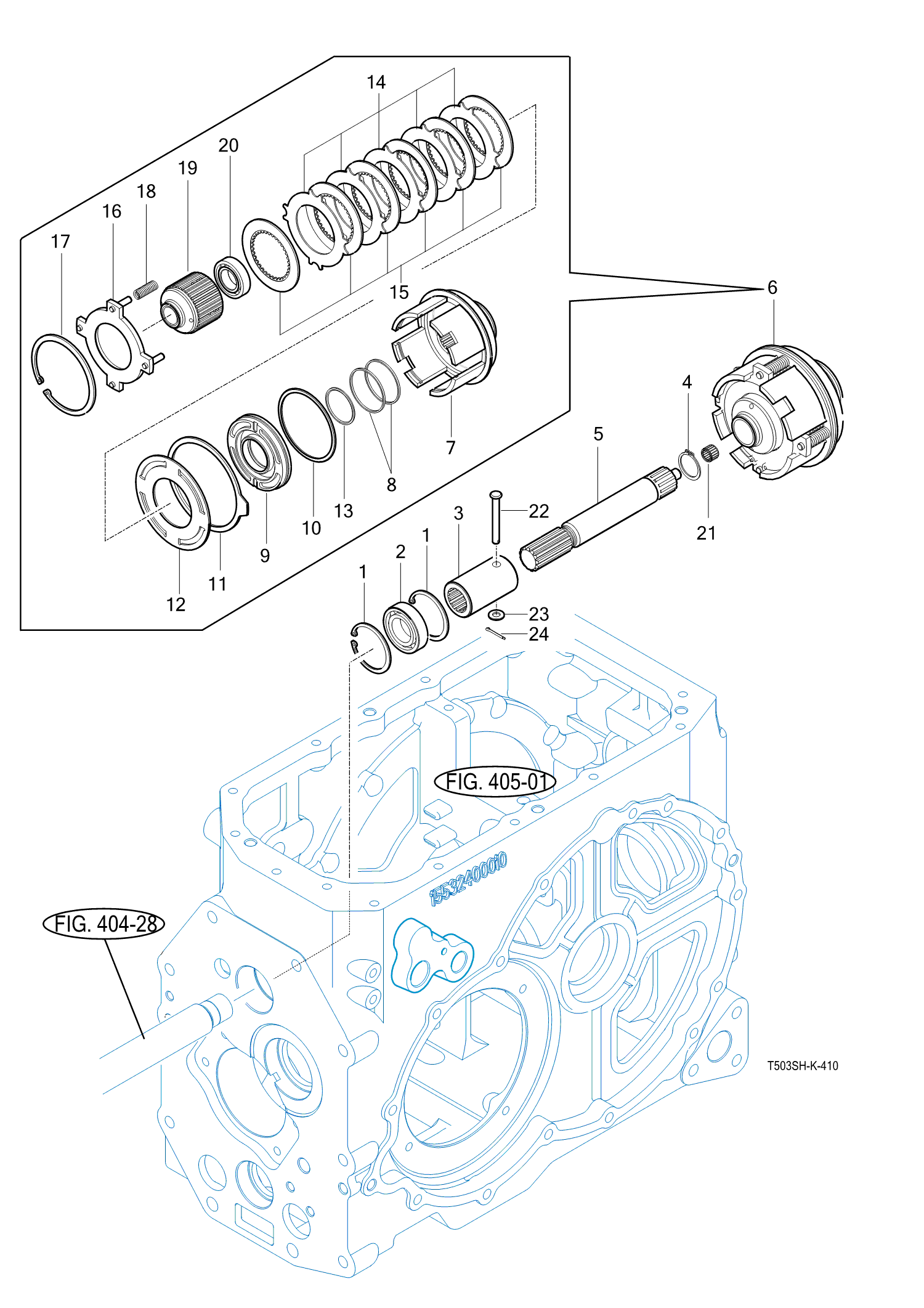 410 - P.T.O DRIVE SHAFT