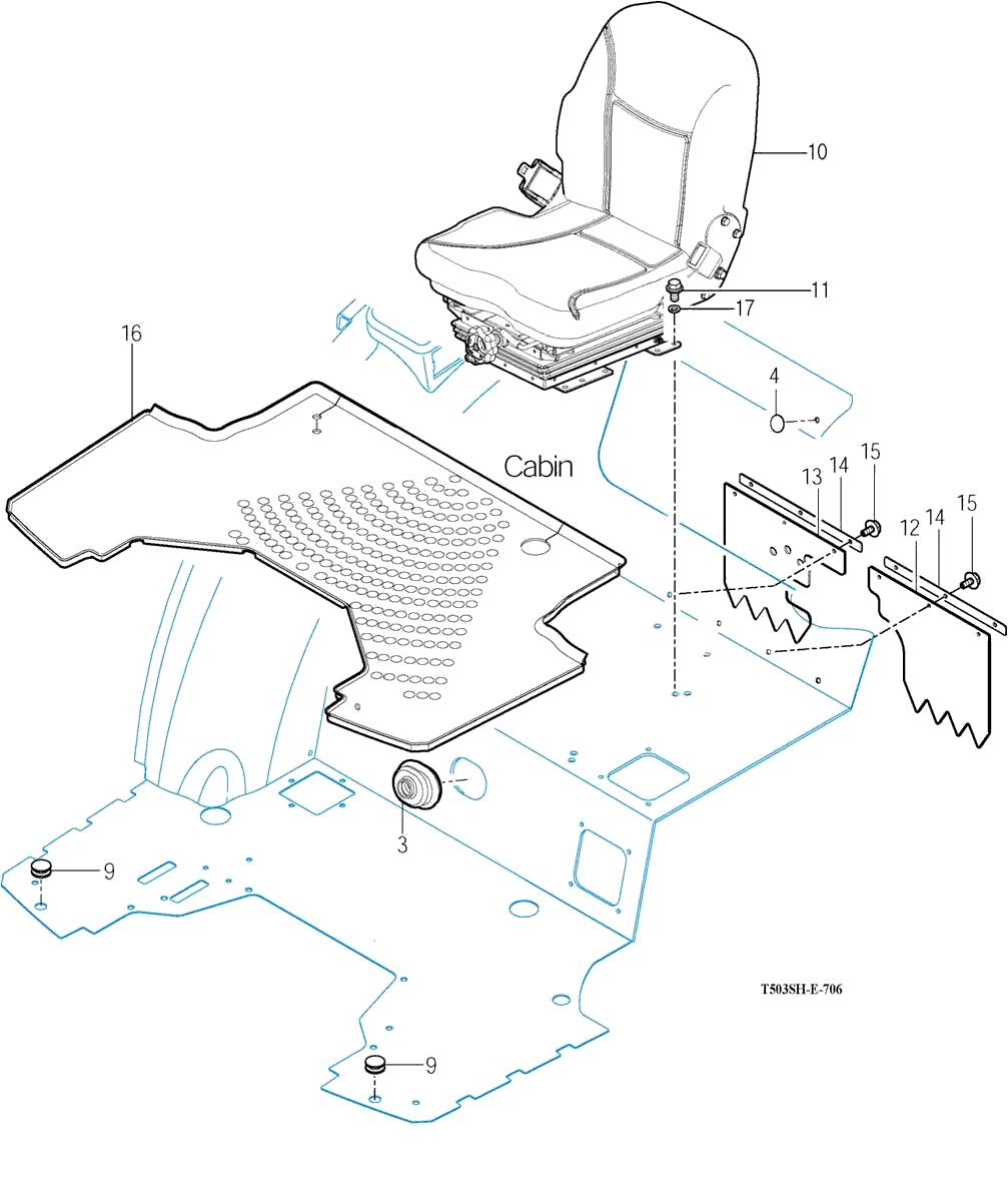 706 - SEAT & MAT