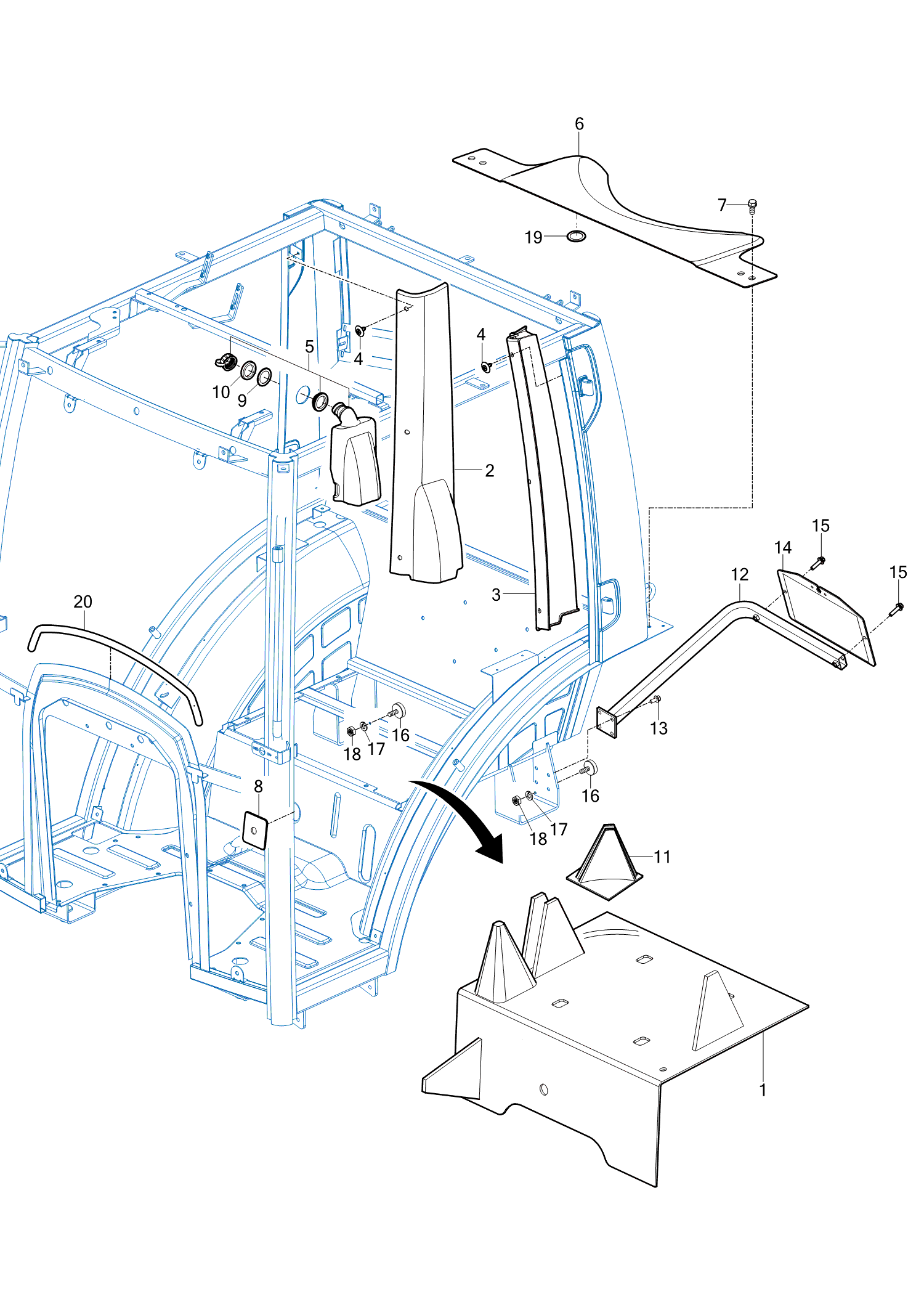 715 - CABIN INTERIOR