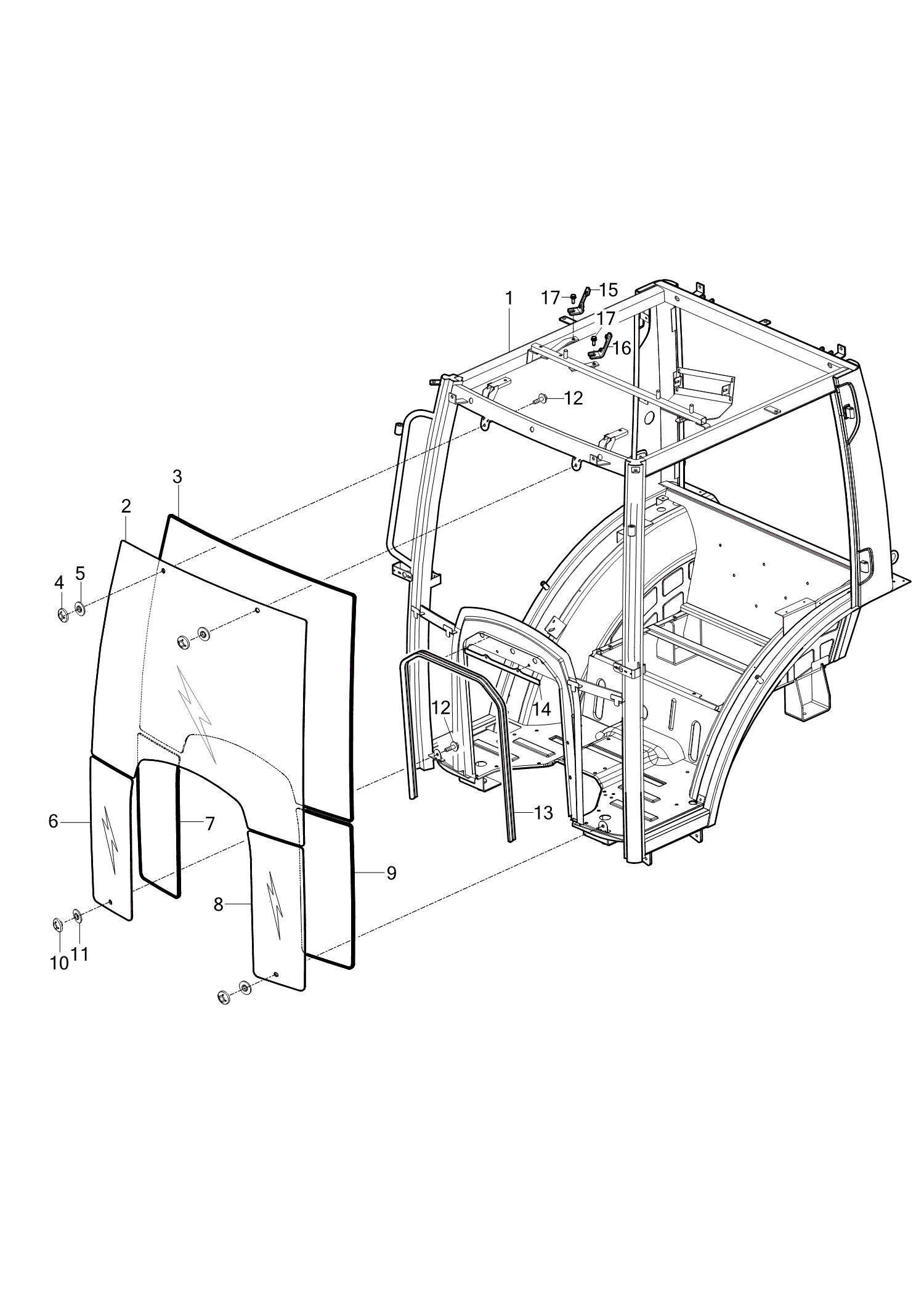 708 - FRONT GLASS (2022-11-01 ~)