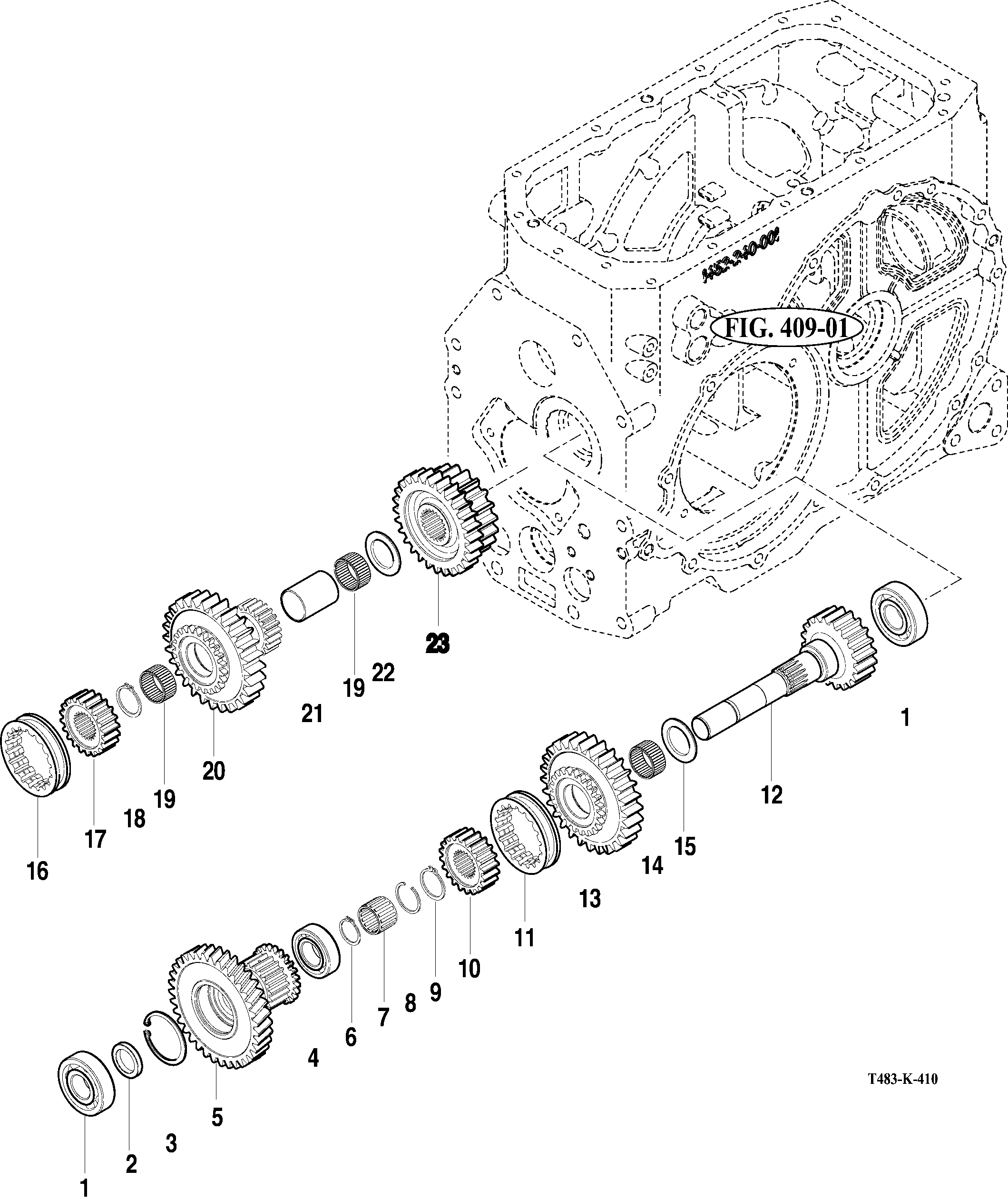 410 - SUB CHANGE GEARS