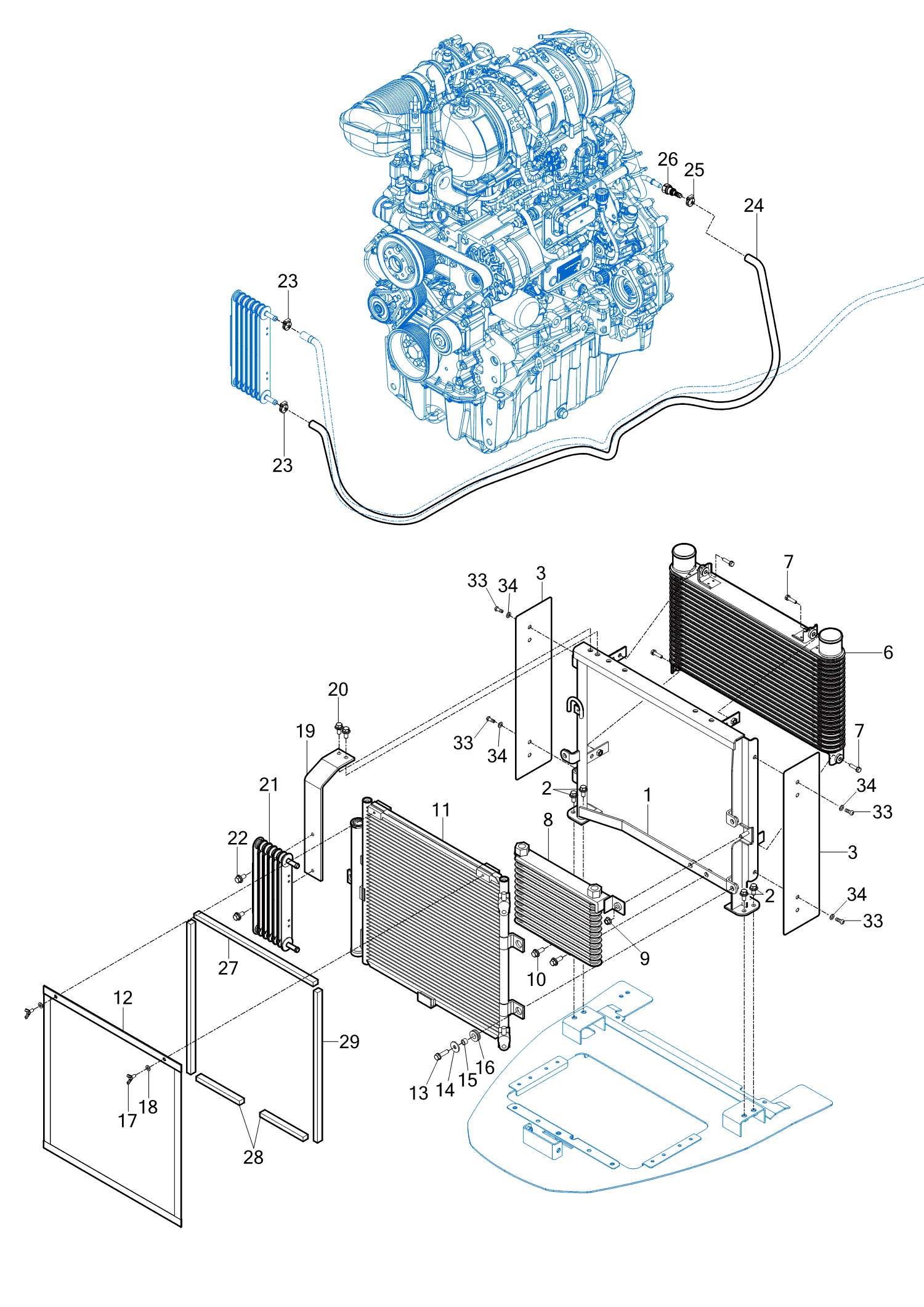 702 - FRONT FRAME