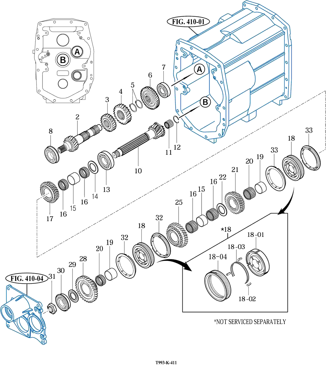 411 - MAIN CHANGE GEARS