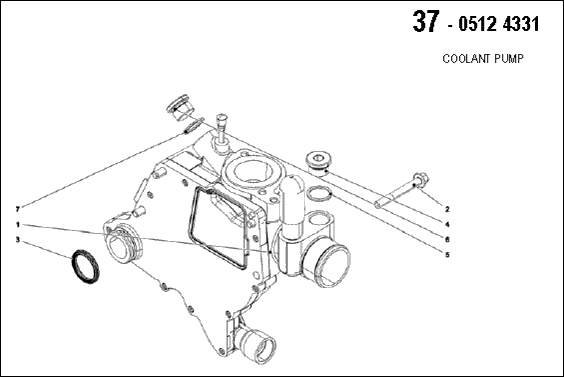 037 - COOLANT PUMP