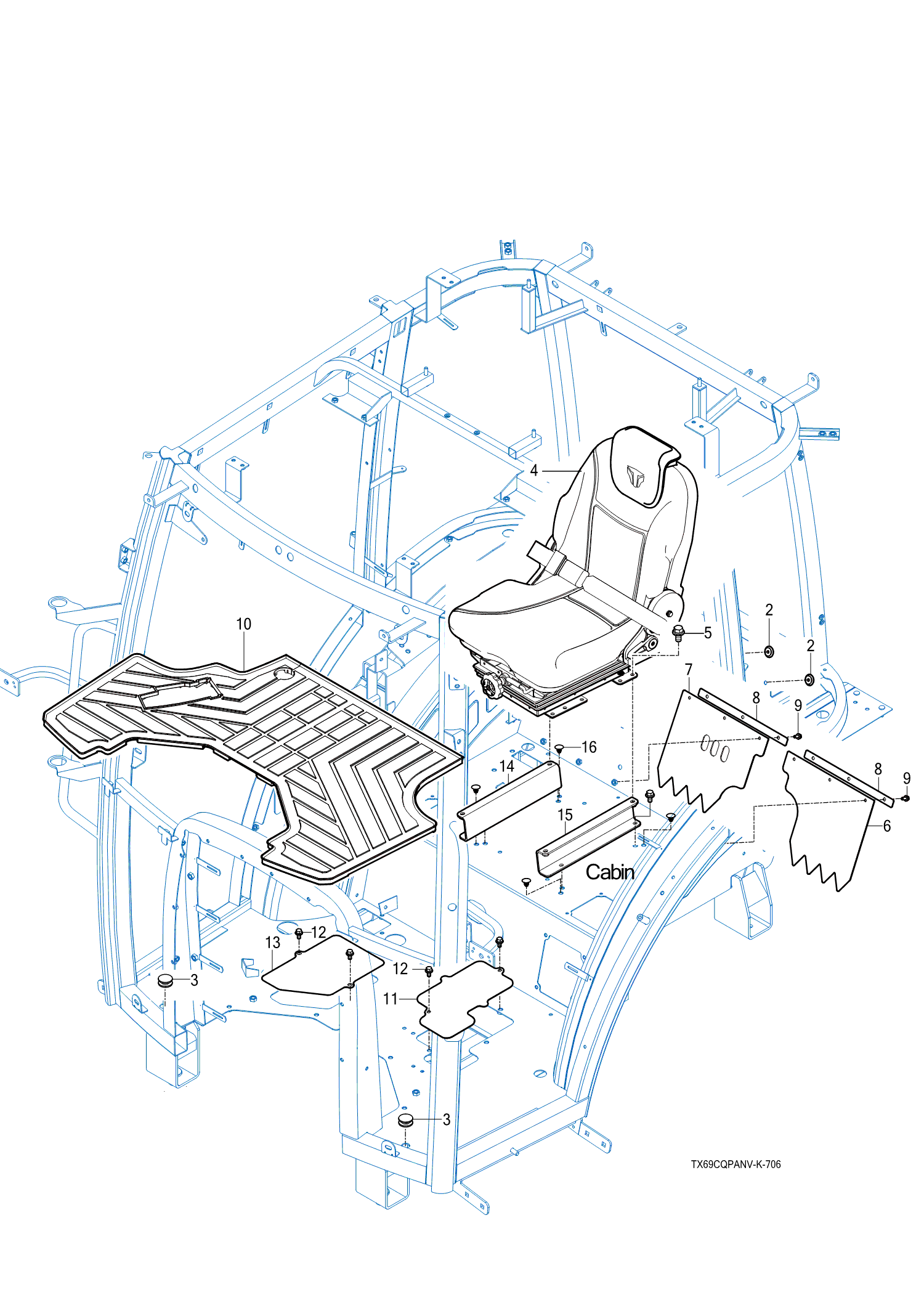 706 - SEAT & MAT 706 - SEAT & MAT