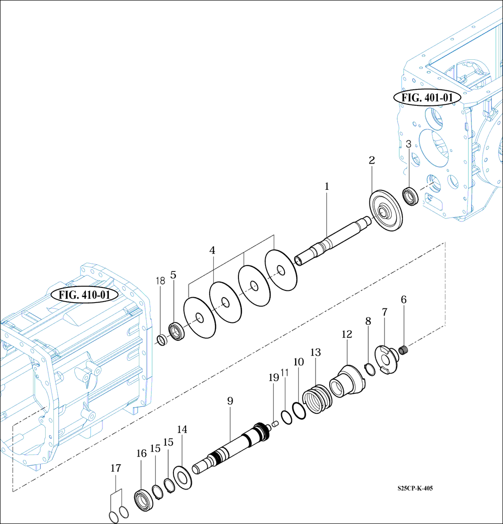 405 - 4WD DRIVE GEARS