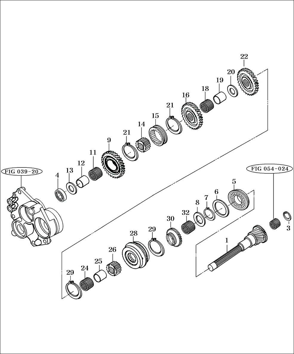 033 - MAIN CHANGE GEAR