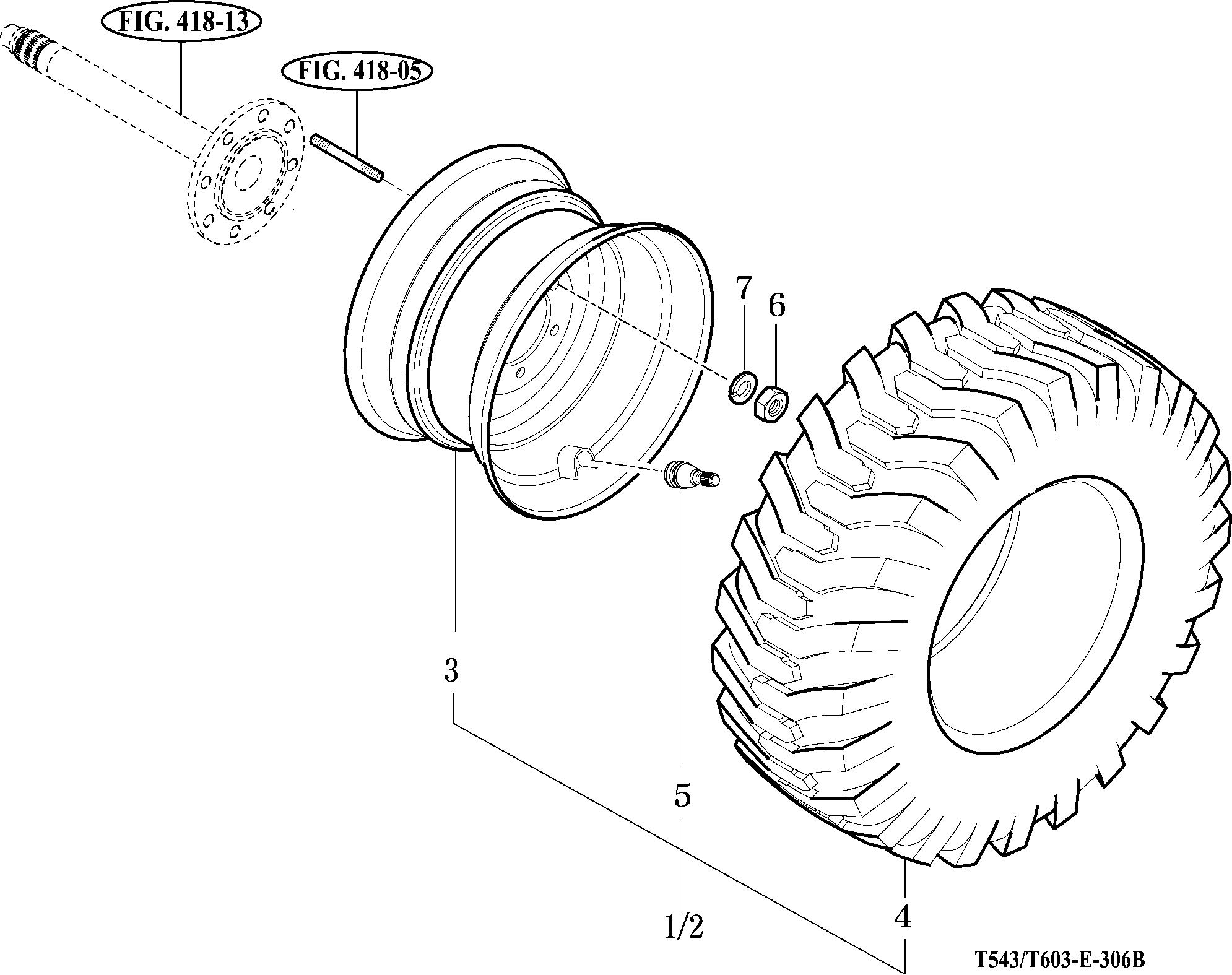 306C - REAR WHEEL-R4