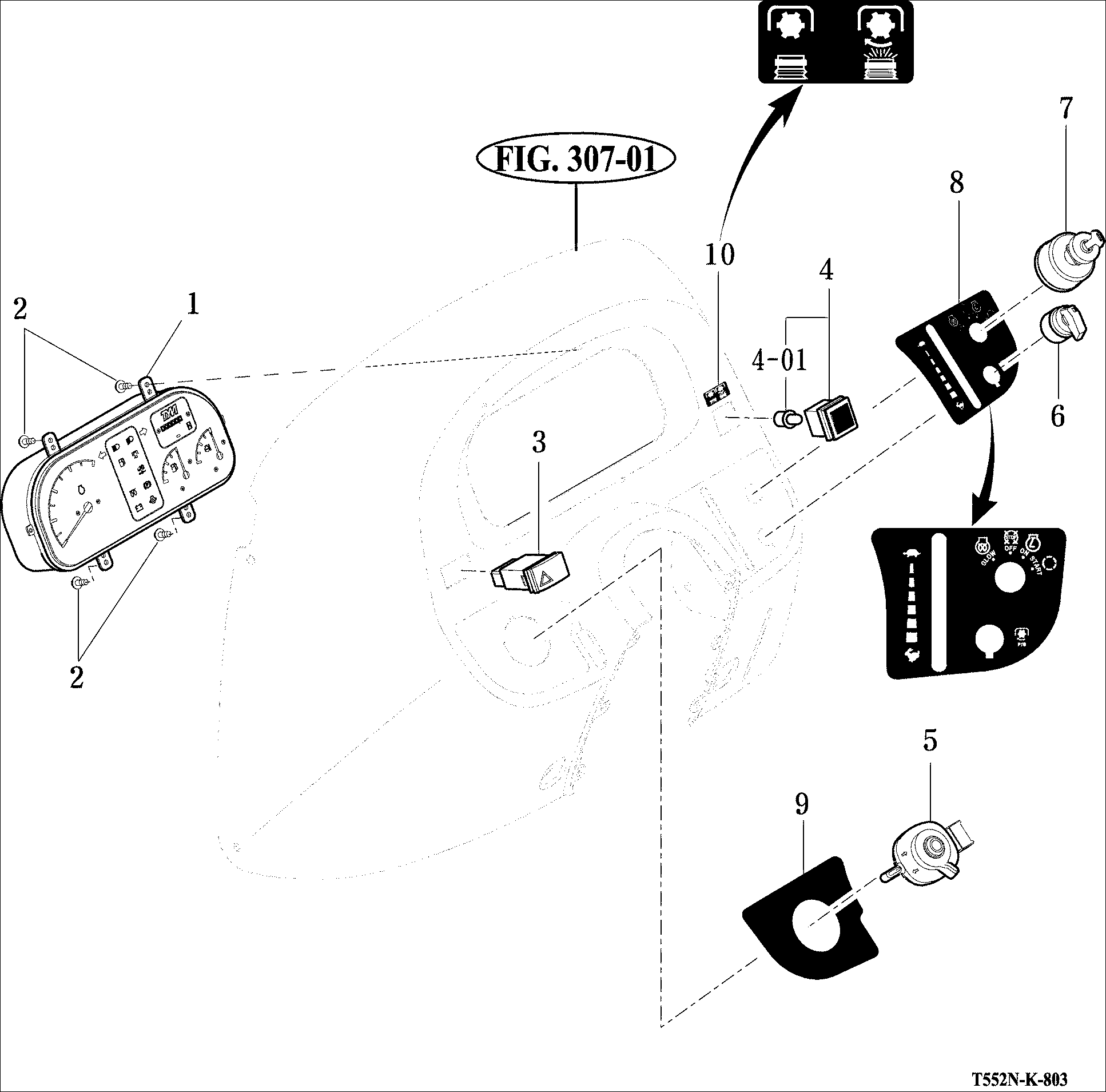 803 - INSTRUMENT PANEL