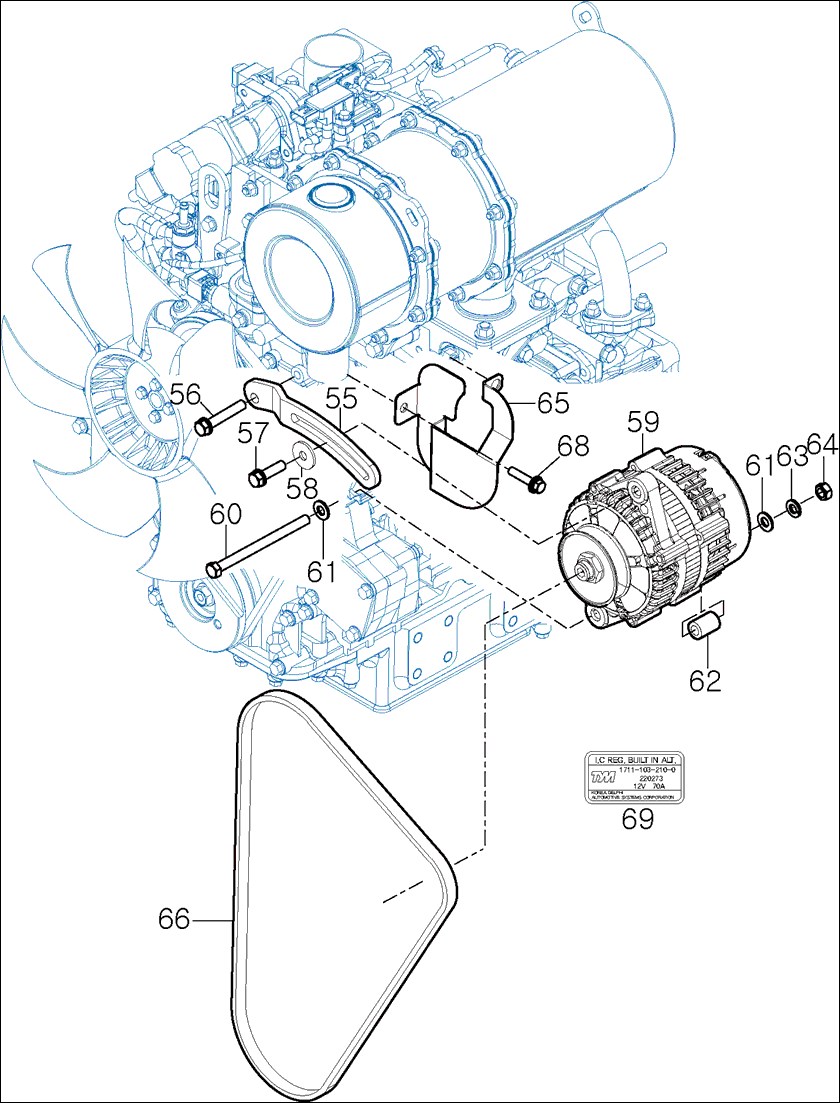 116 - ALTERNATOR 116 - ALTERNATOR