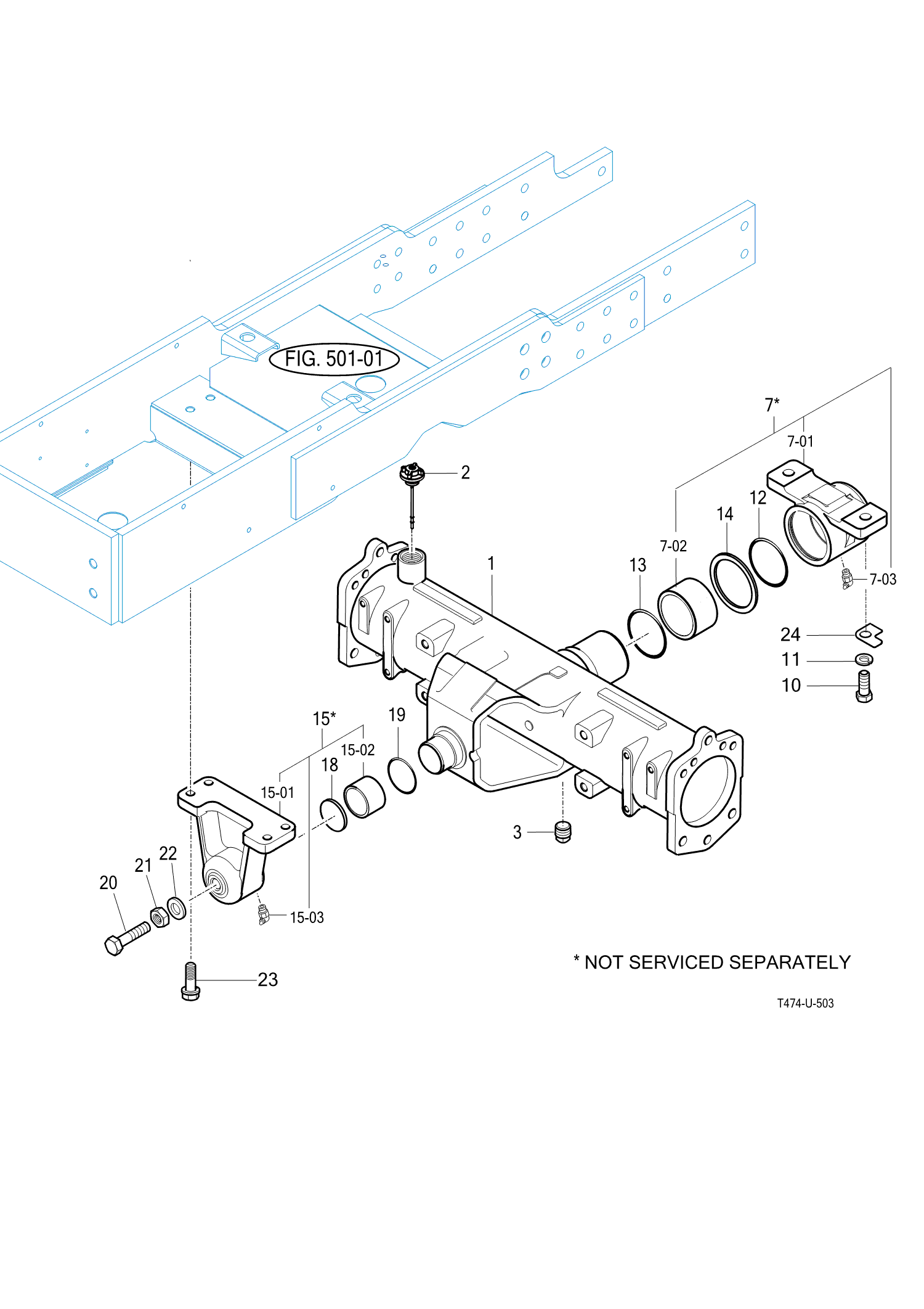 503 - FRONT AXLE HOUSING (2022-06-13 ~)