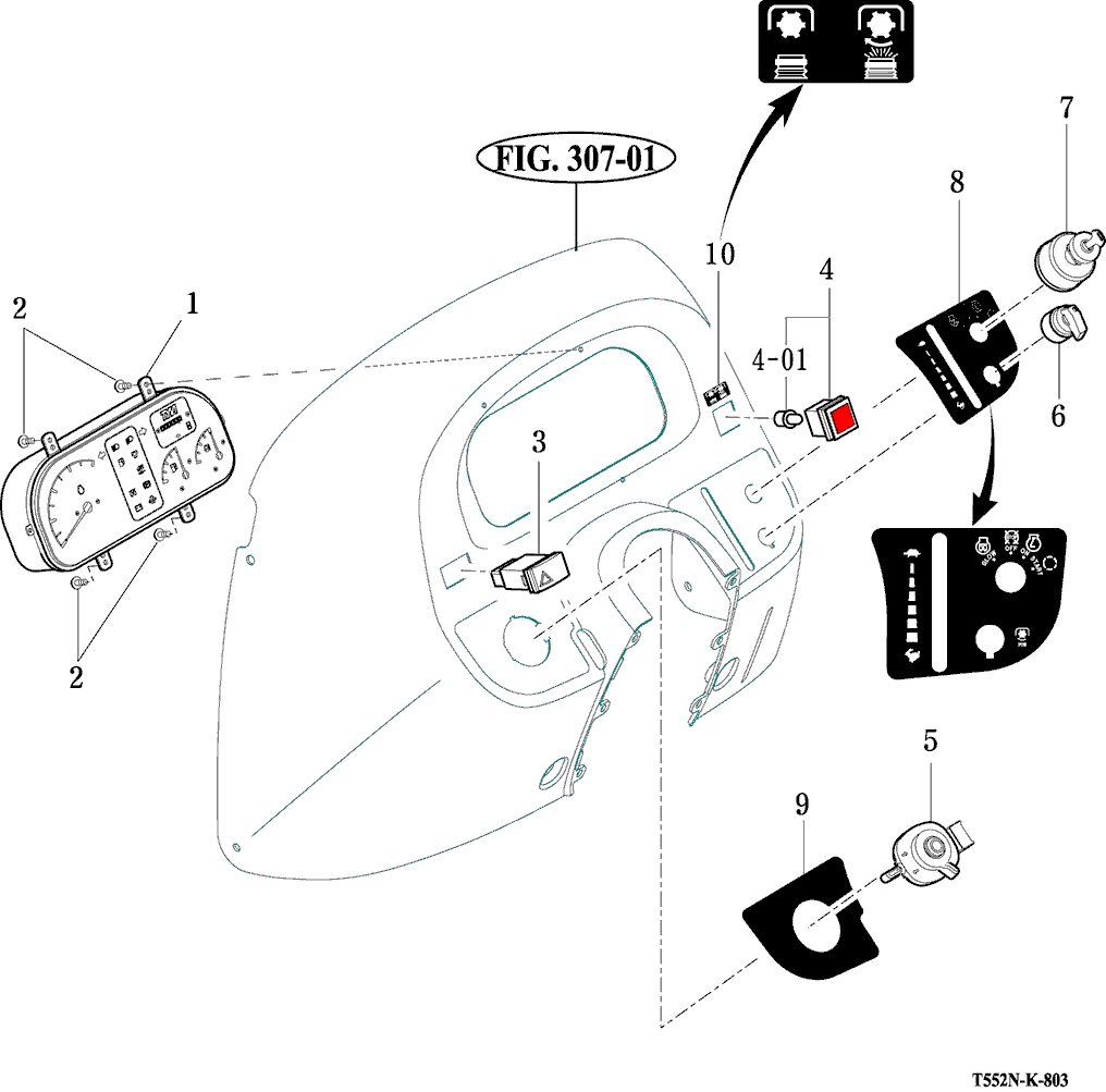 803 - INSTRUMENT PANEL