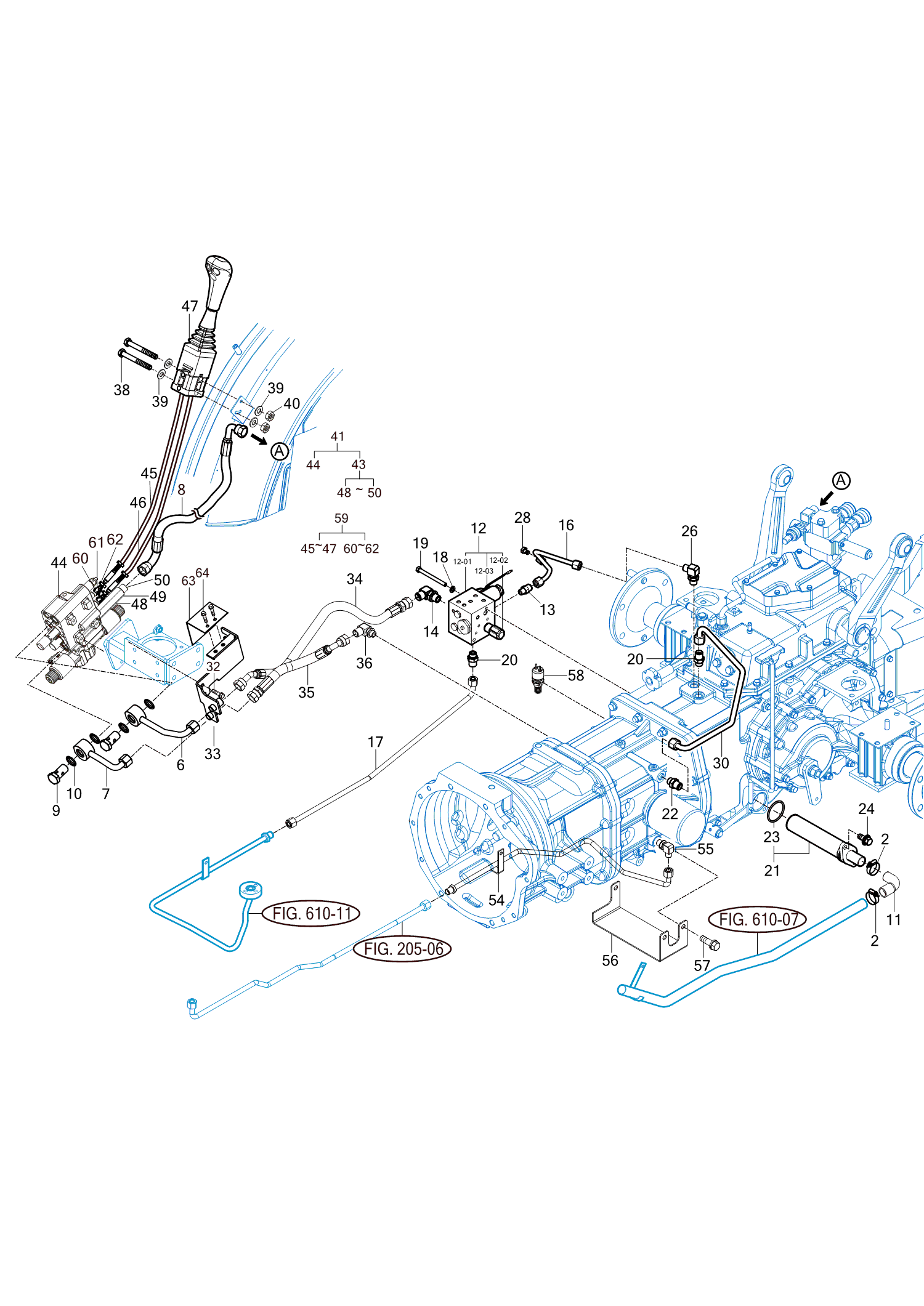 609 - HYDRAULIC PIPE (1) (2021-06-01 ~)