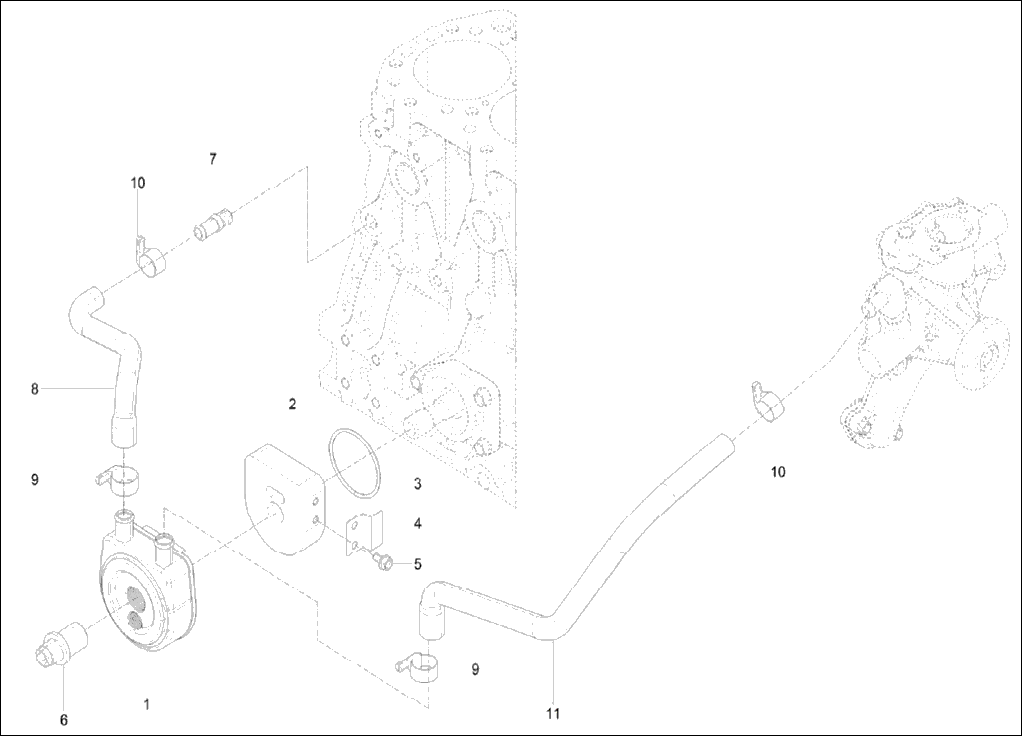 124 - OIL COOLER