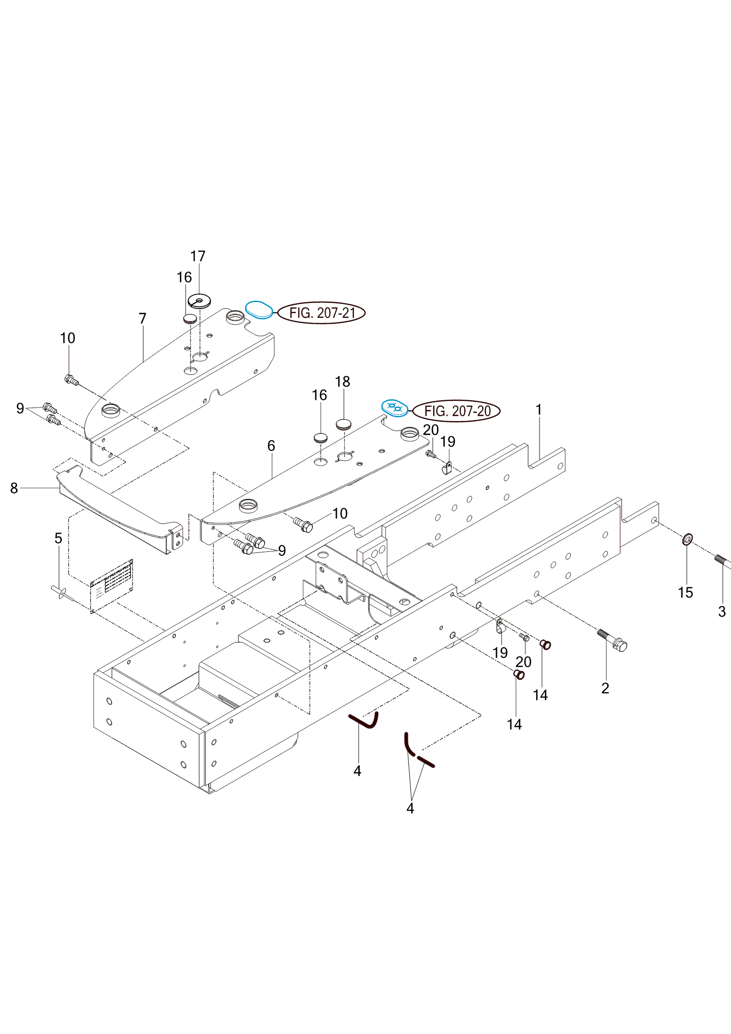 501 - FRONT AXLE SUPPORT