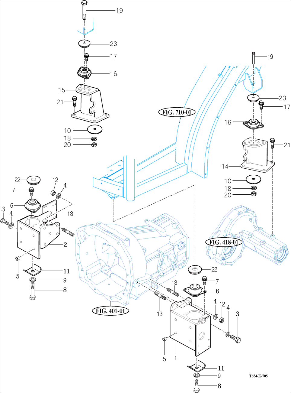 705 - FRONT & REAR MOUNTING