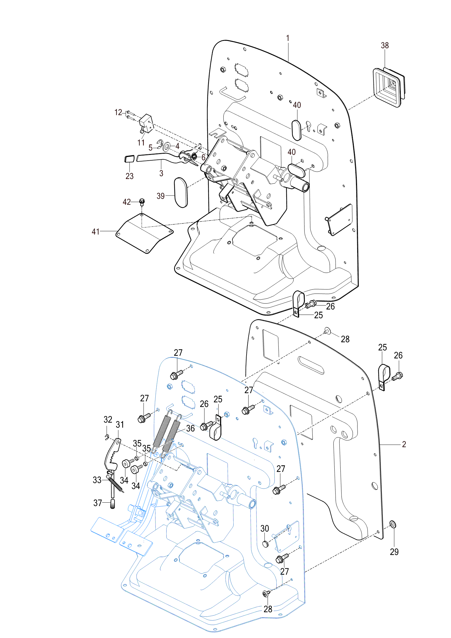 302 - CLUTCH PEDAL