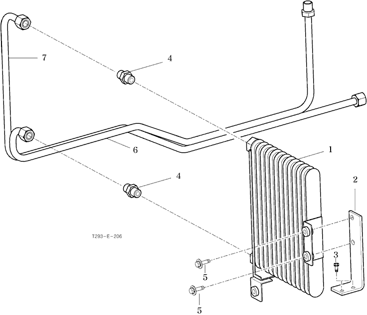 206 - OIL COOLER