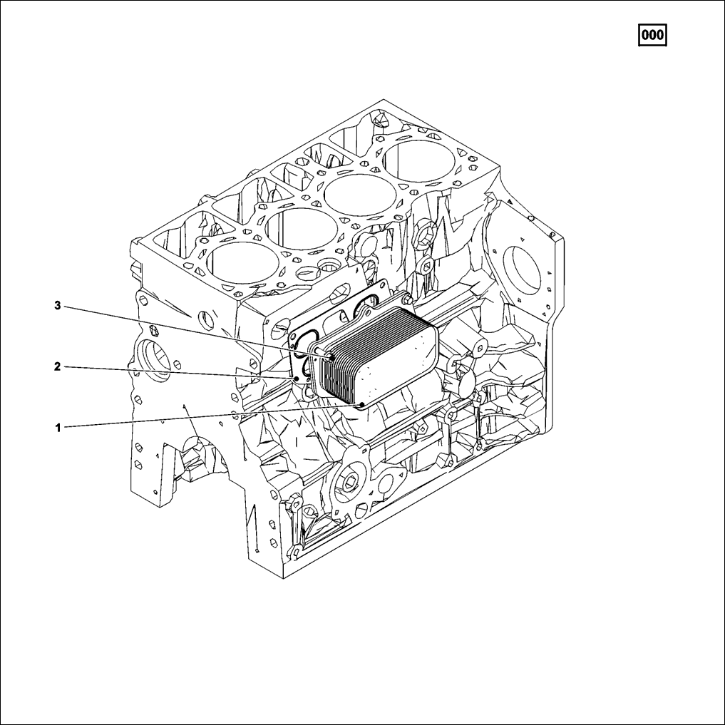 124 - OIL COOLER ASSY