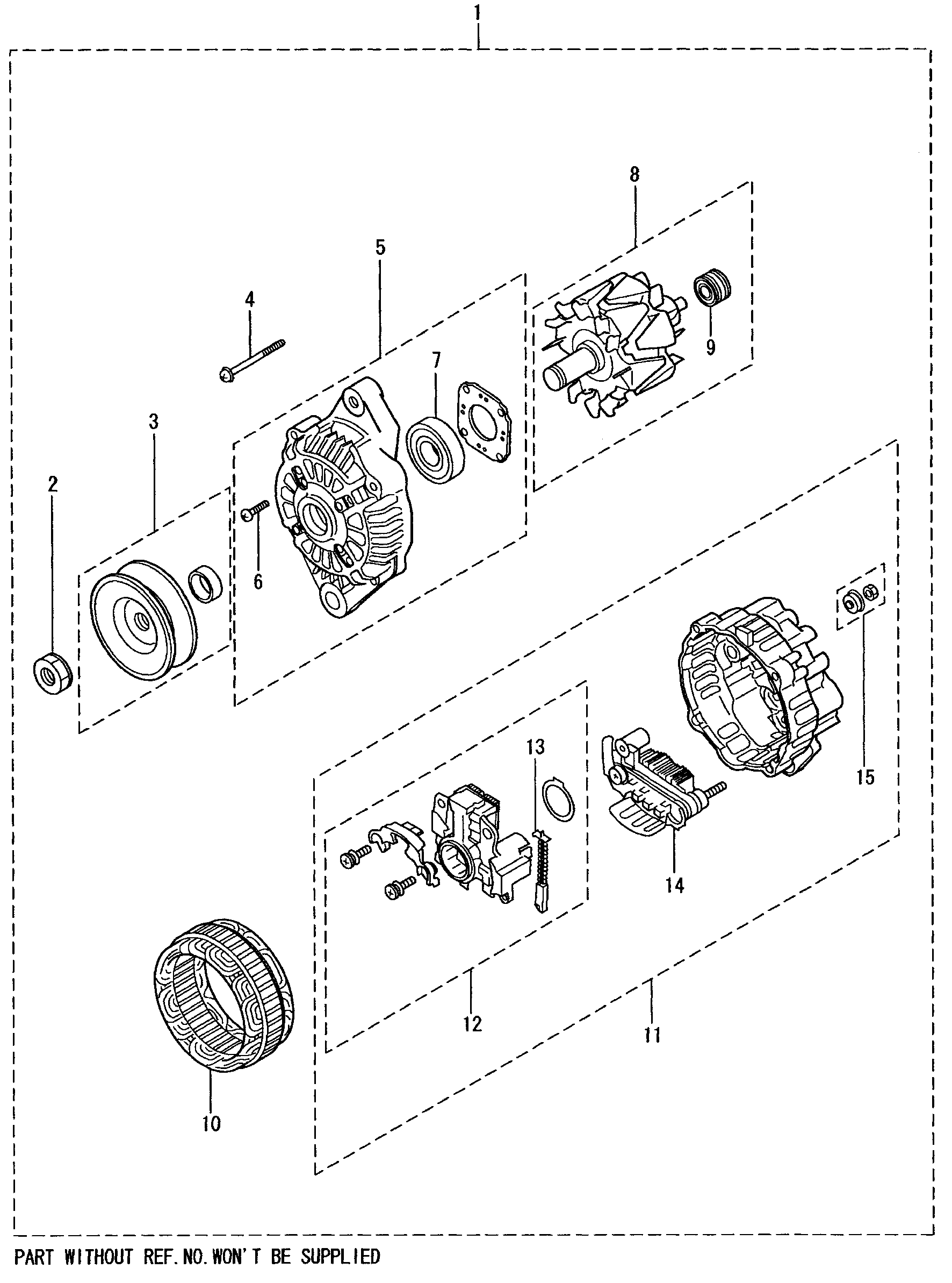 141 - ALTERNATOR(12V-50A)