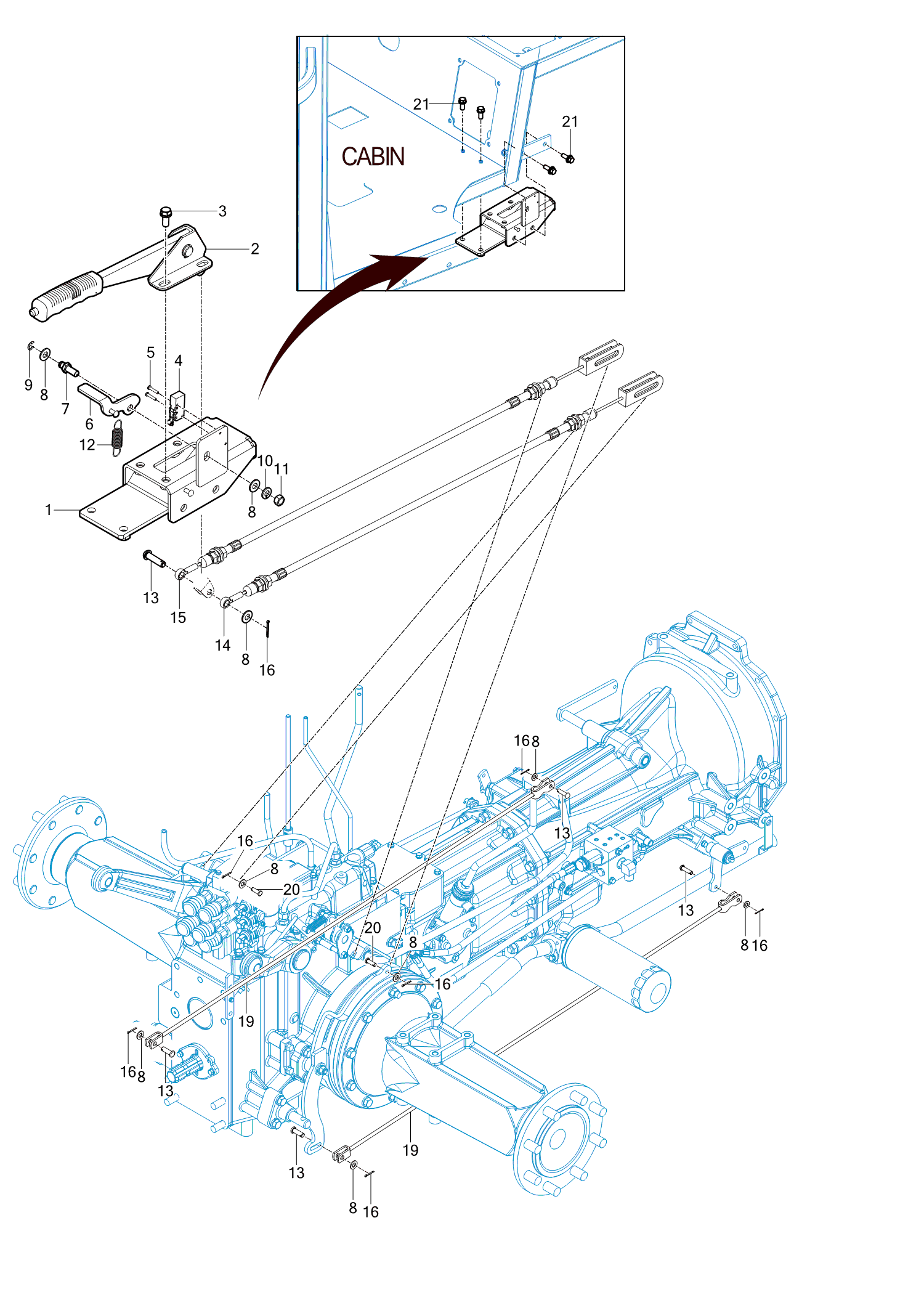 309 - HAND BRAKE