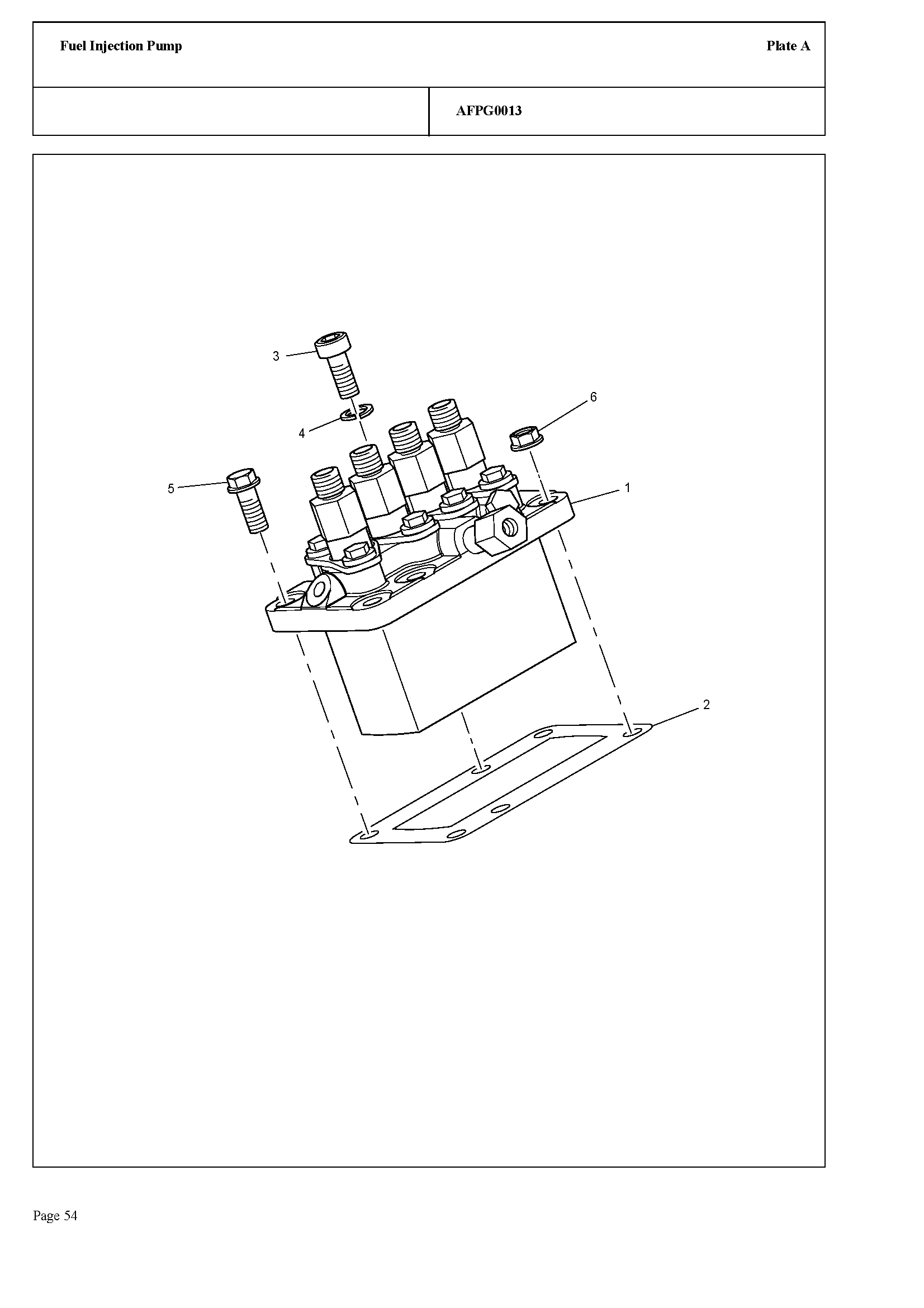 112 - FUEL INJECTION PUMP