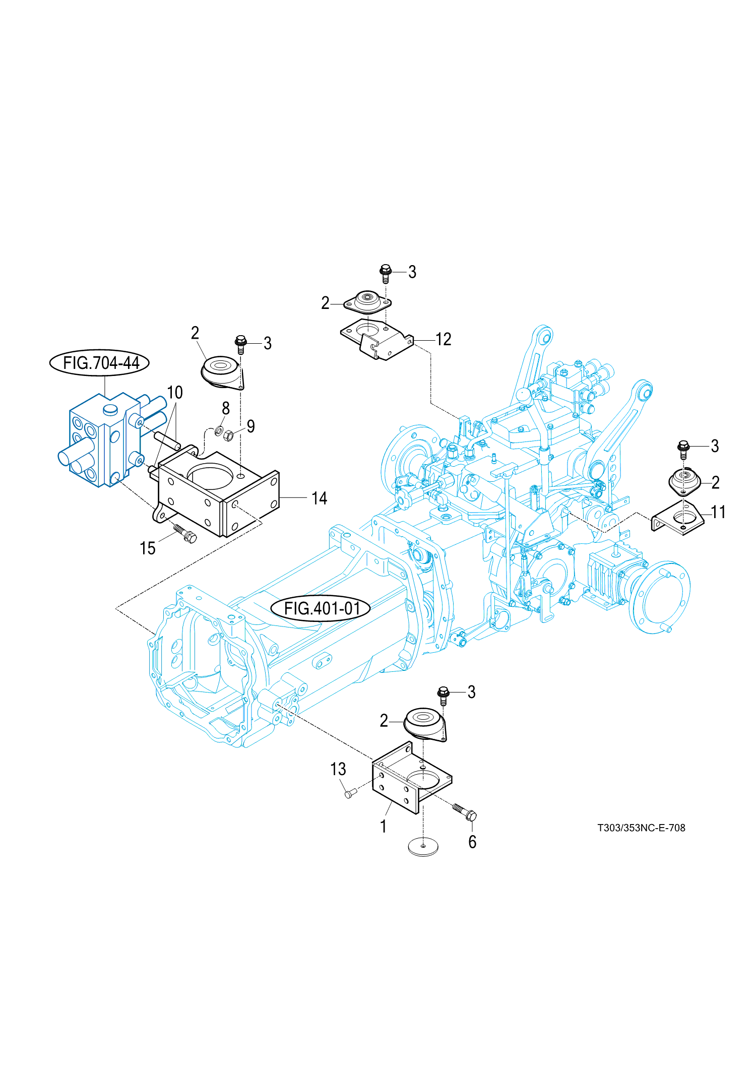 708 - FRONT & REAR MOUNTING