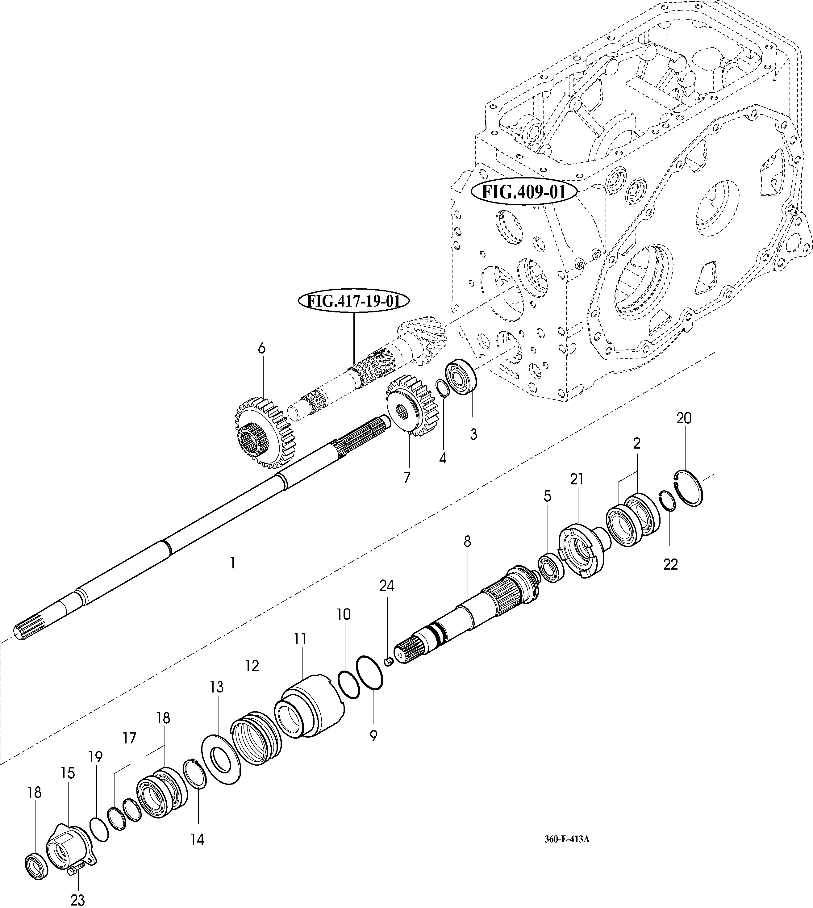 413B - DRIVE GEARS
