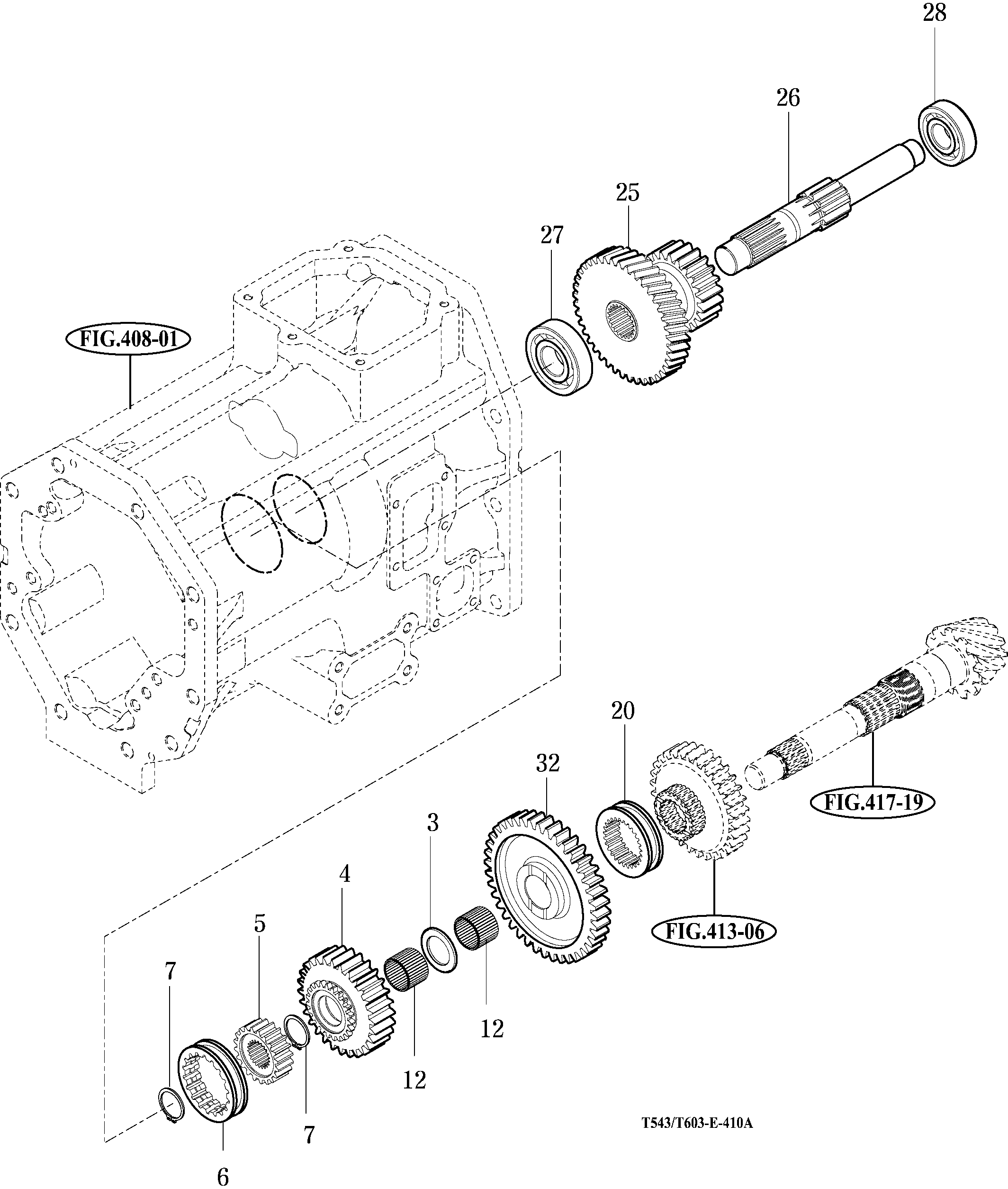 410 - SUB CHANGE GEARS