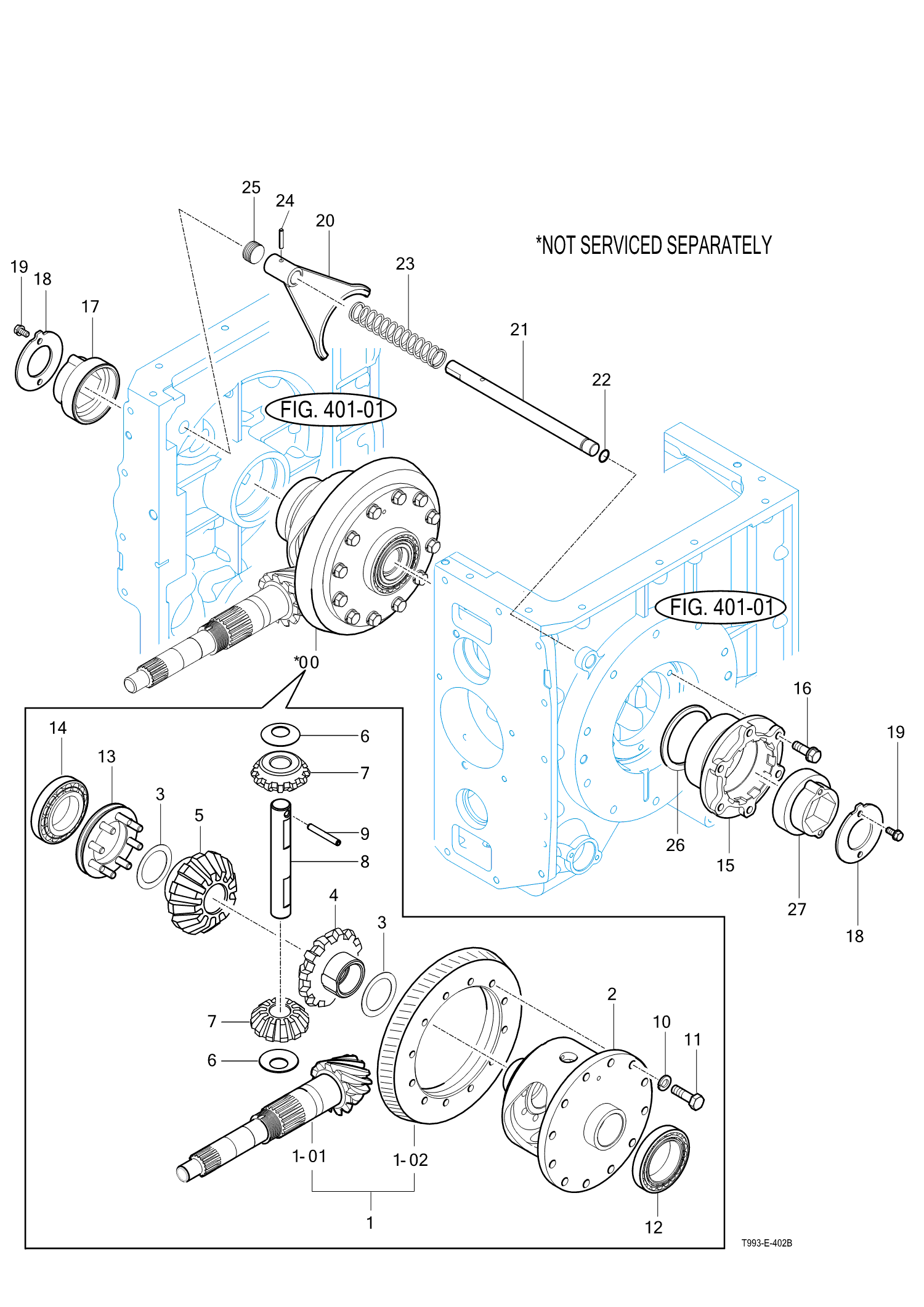 402B - DIFF ASSY, RR