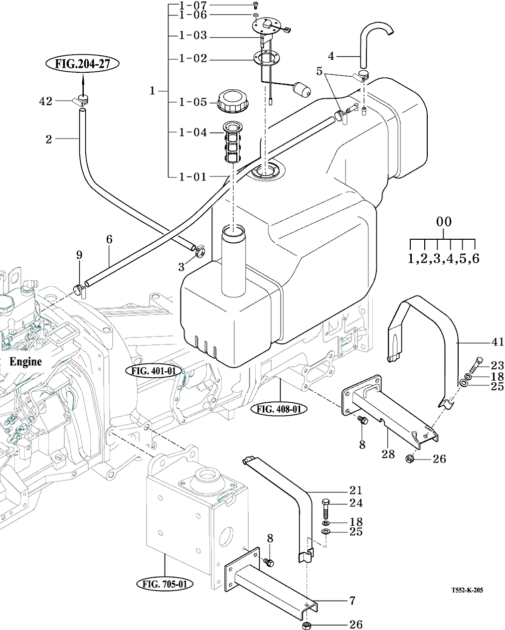 205 - FUEL TANKS