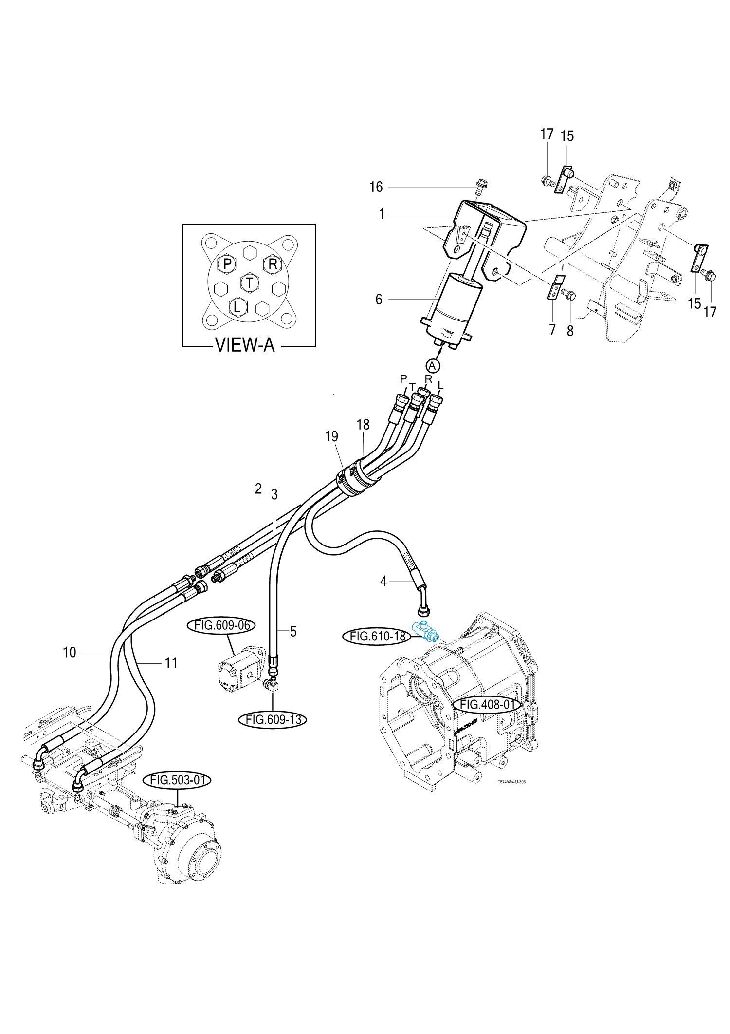 308 - POWER STEERING VALVE