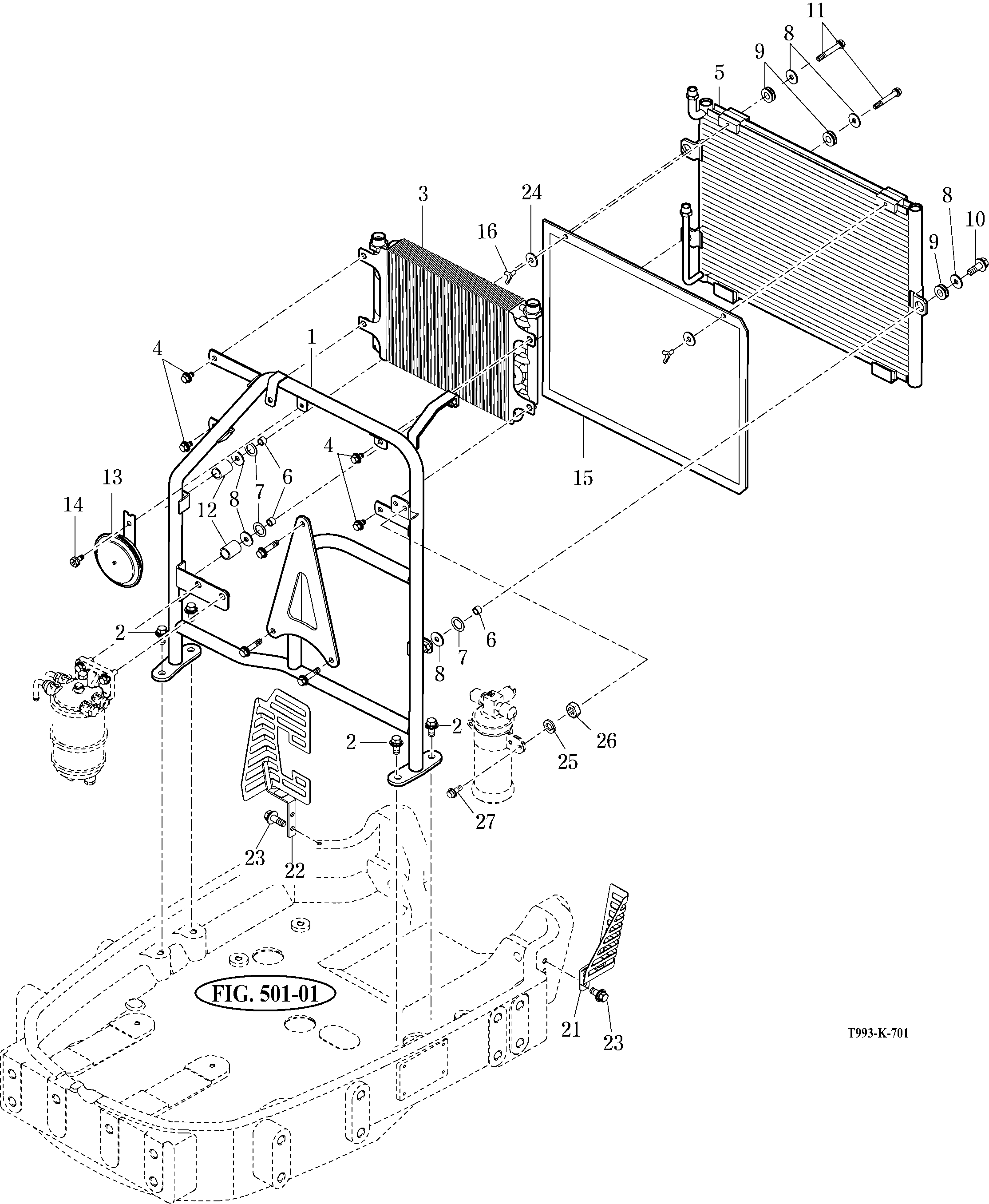 701 - FRONT FRAME SUB