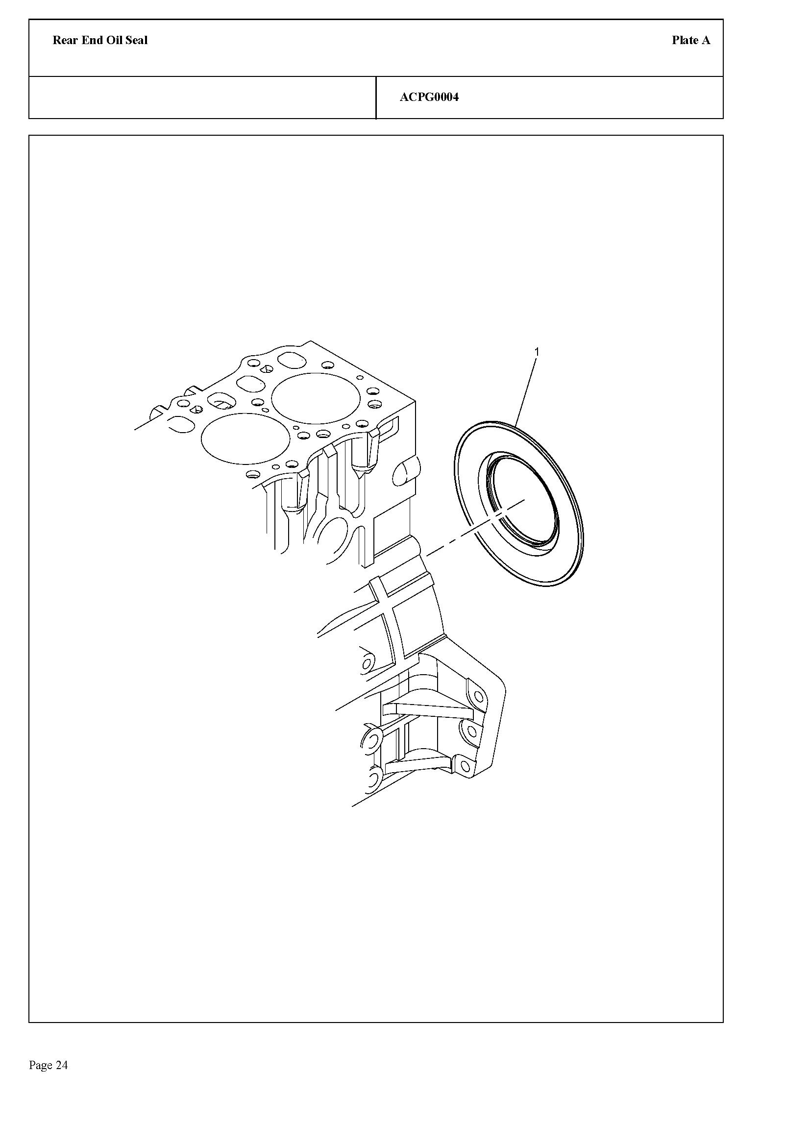 103 - REAR END OIL SEAL