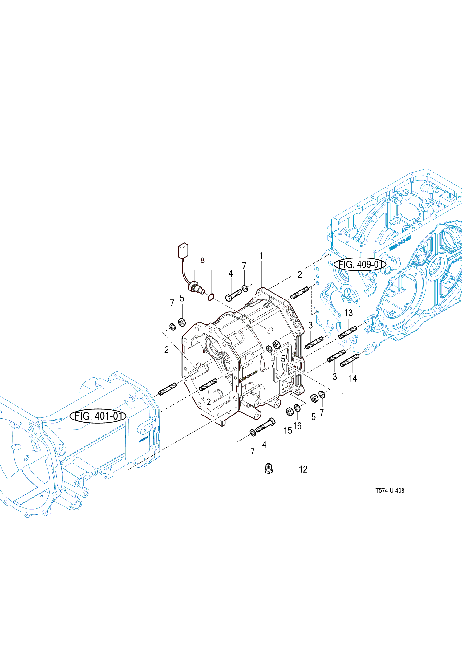 408 - TRANSMISSION MID CASE