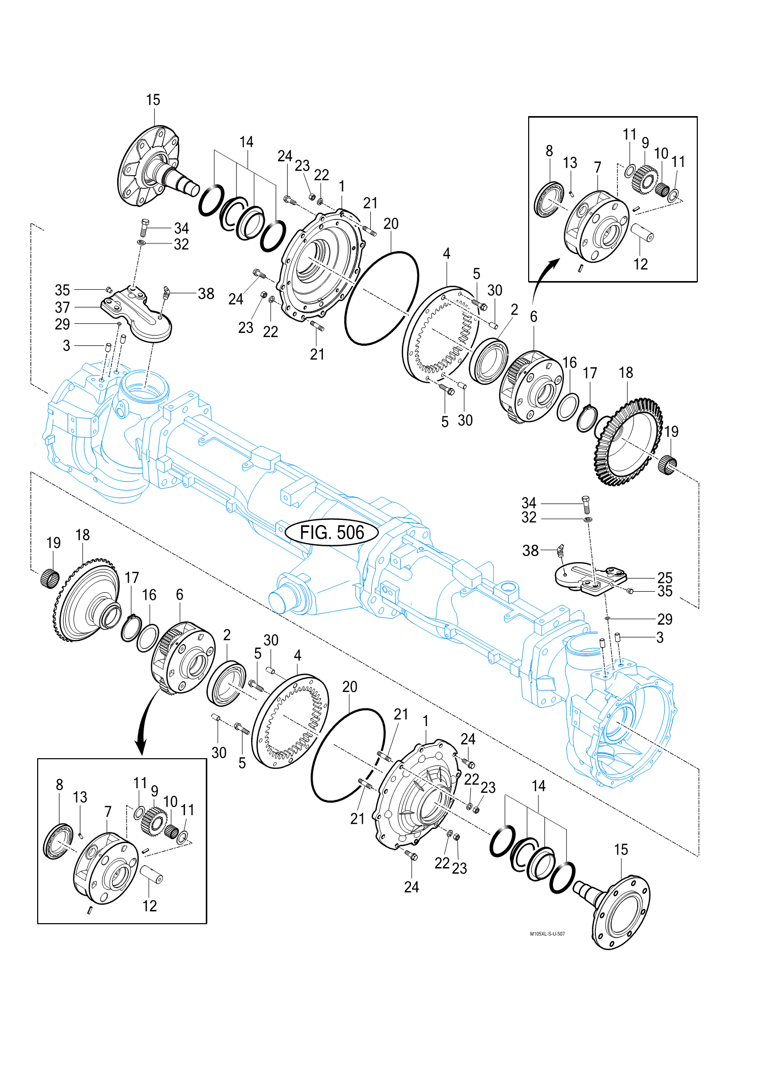 507 - FRONT GEAR CASE (3)