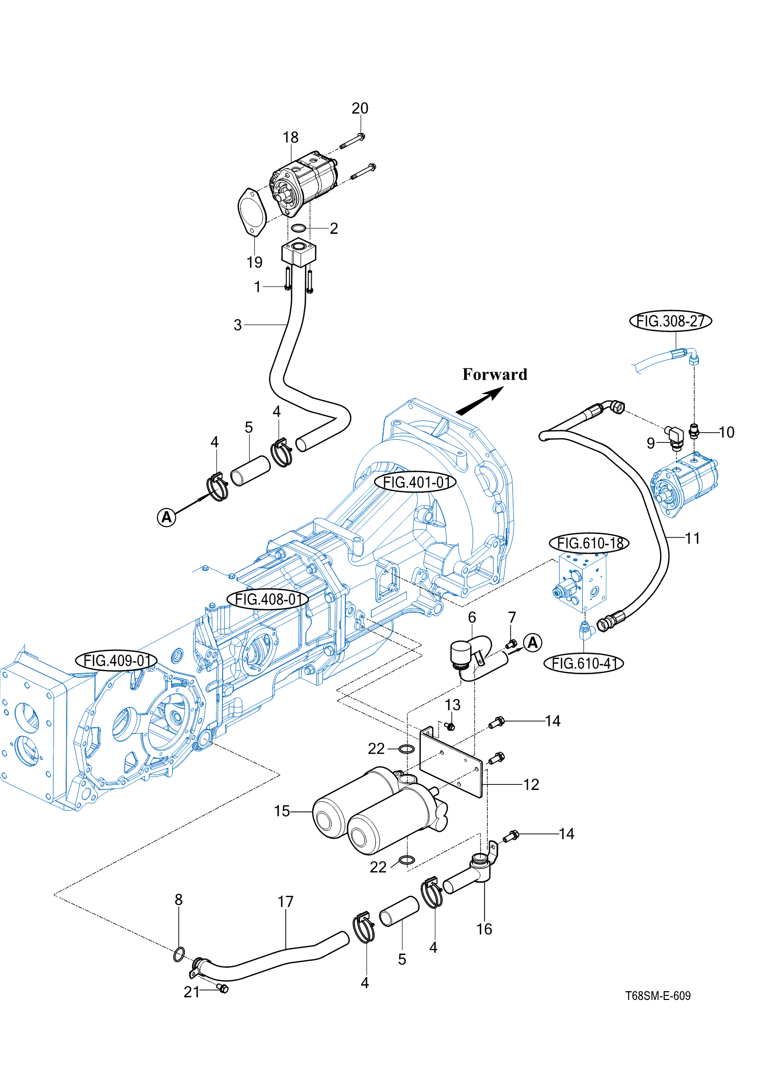 607 - HYDRAULIC PIPE